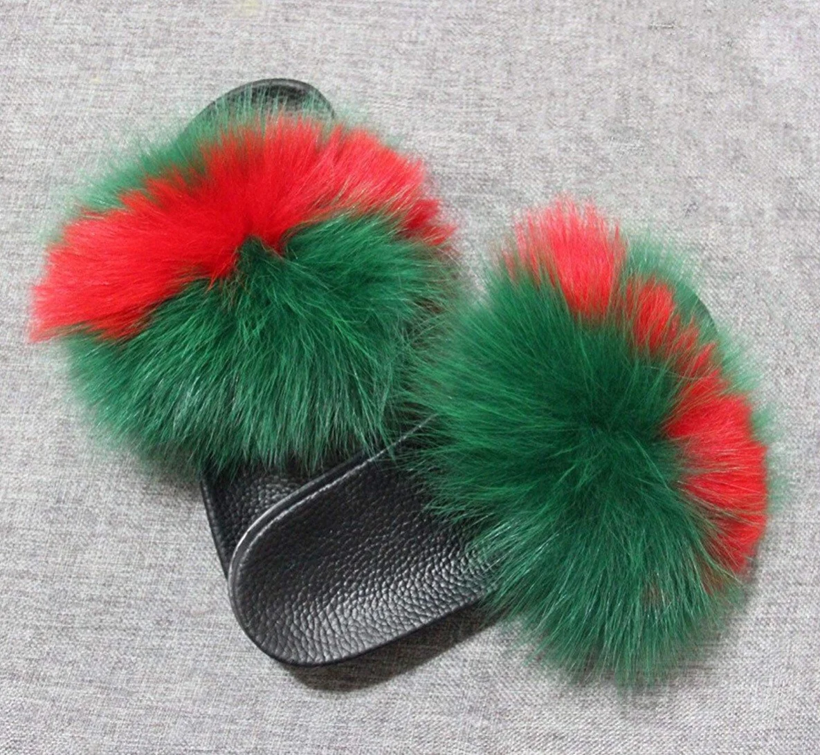 SCW Interiors Life Hacks Blog Post : My Holiday Wish List that includes these fox fur house shoes