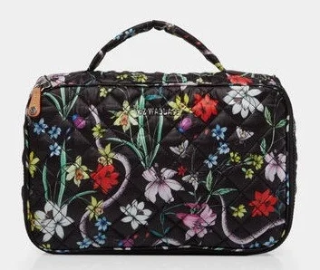 SCW Interiors Life Hacks Blog Post : My Holiday Wish List that includes this black floral travel bag