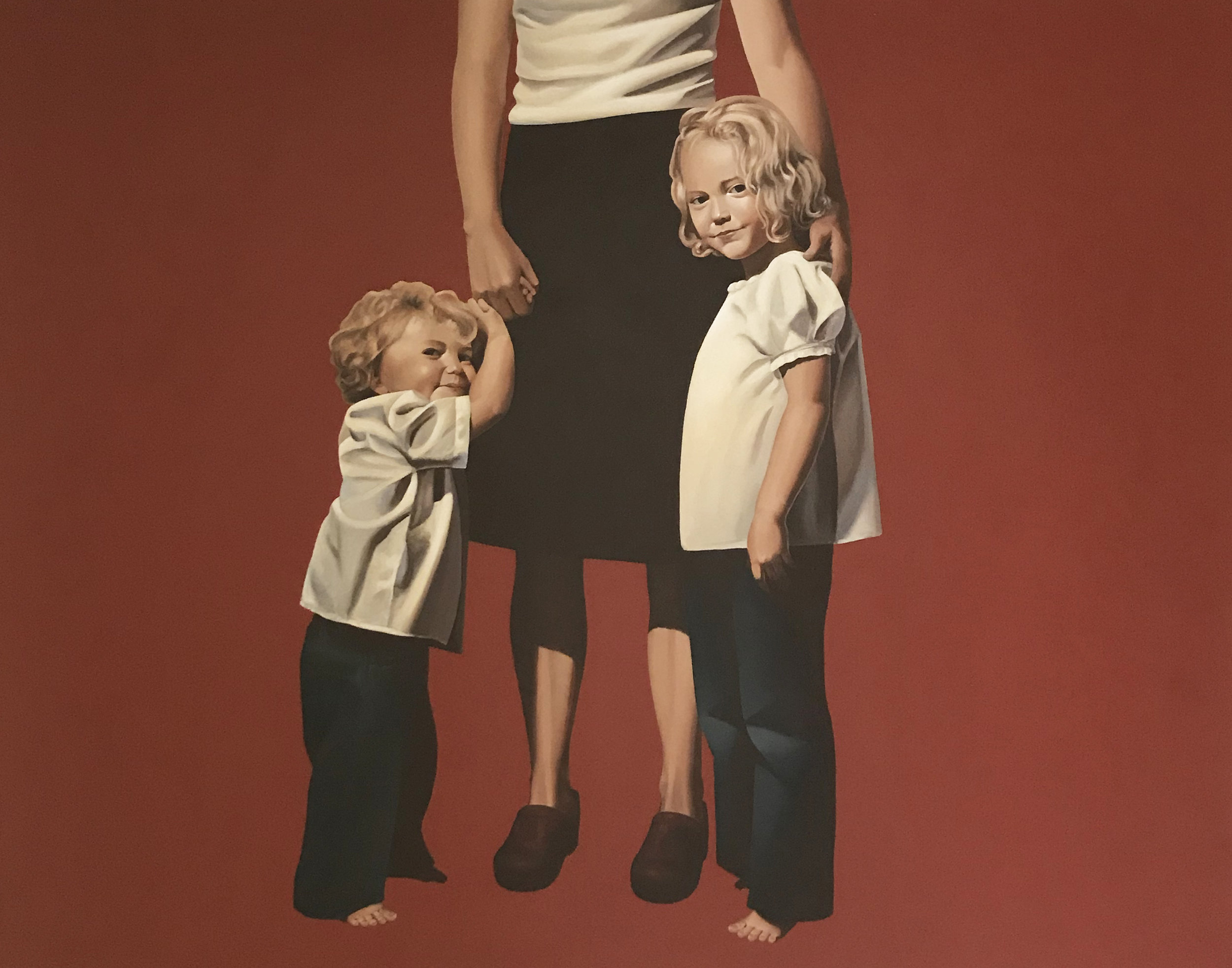 Portrait of my kids by the fabulously talented Erin Cone.