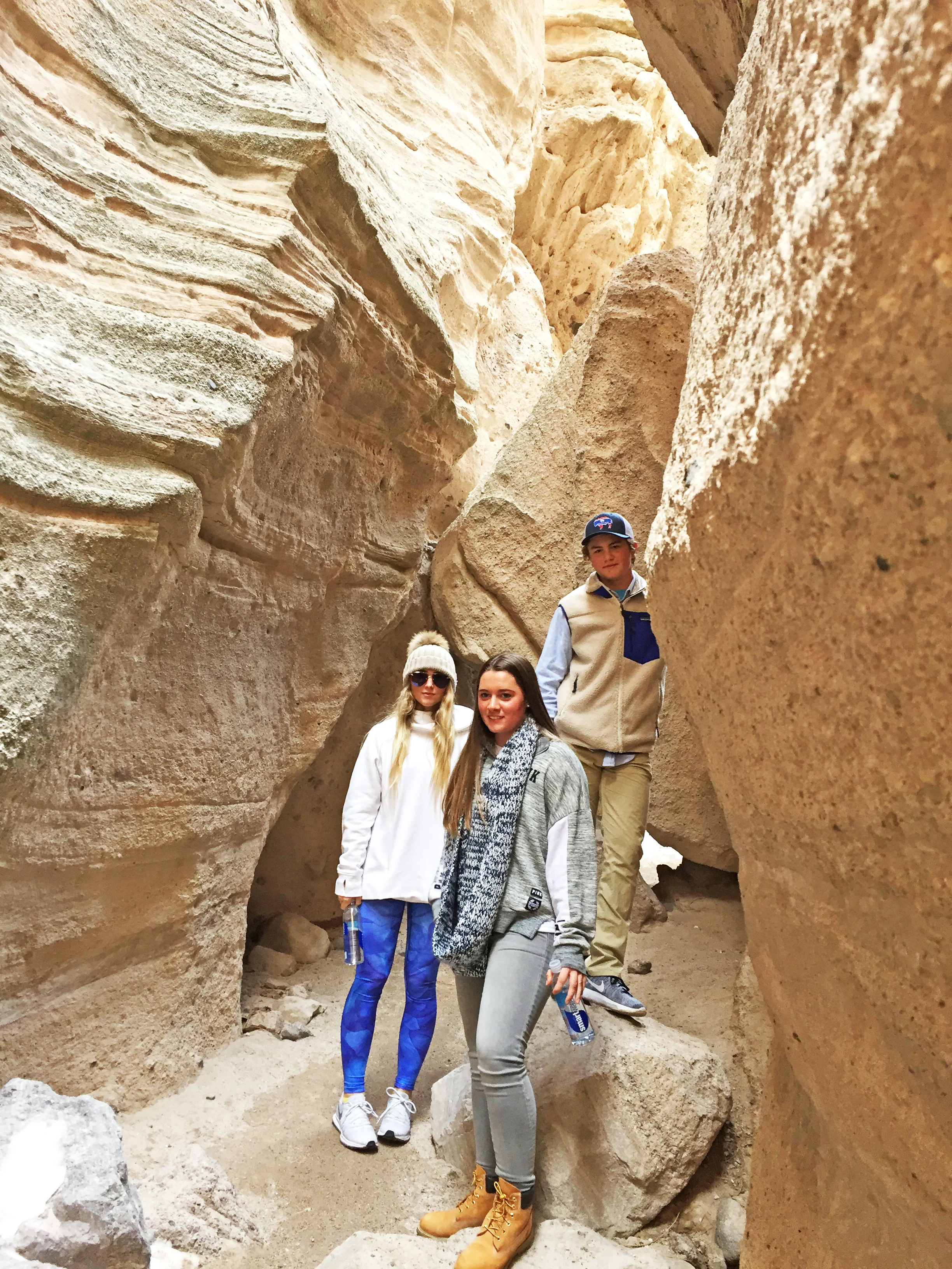 Hiking with the fam at Kasha-Katuwe Tent Rocks.