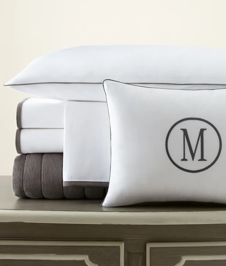 Legacy Linens Spoleto sheets can be special ordered at the SCW Showroom