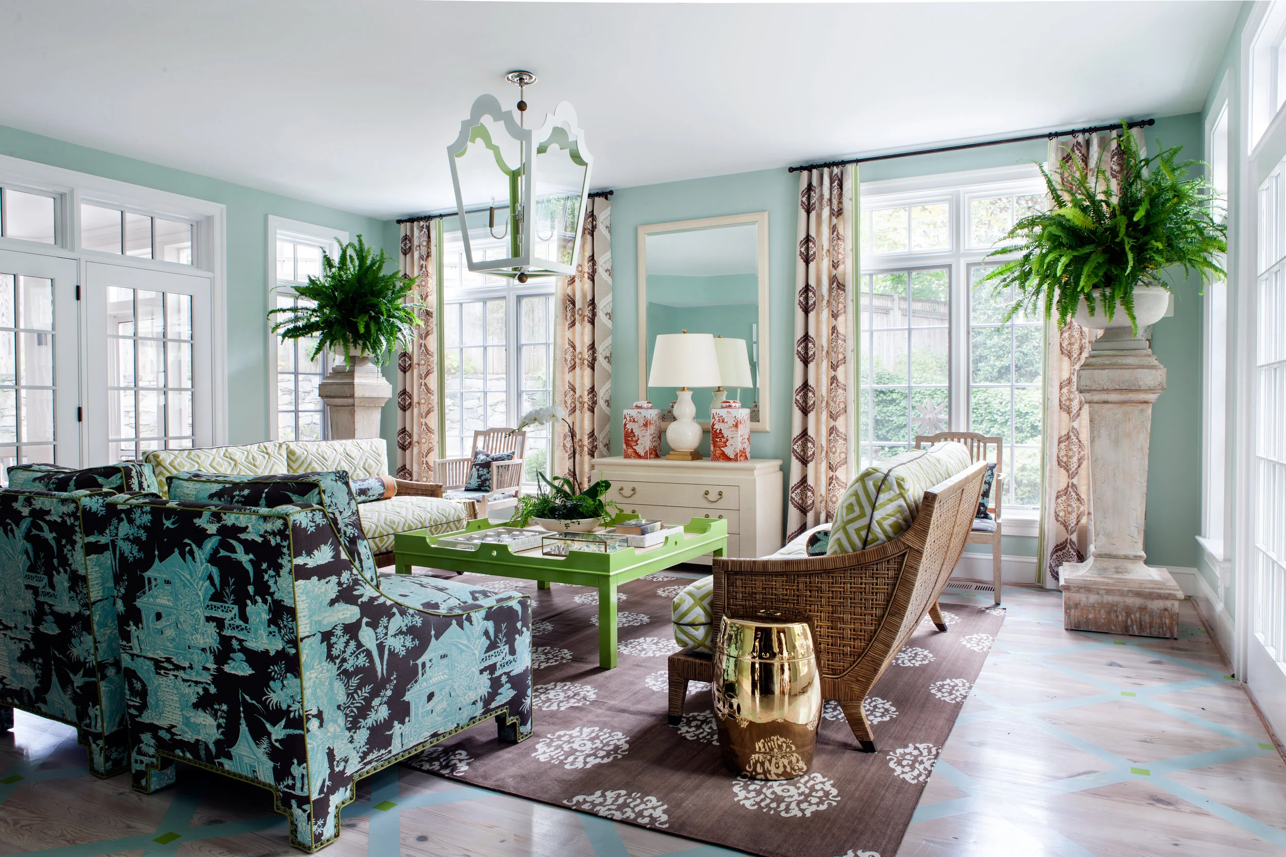 Cool Blue Sunroom (Copy)