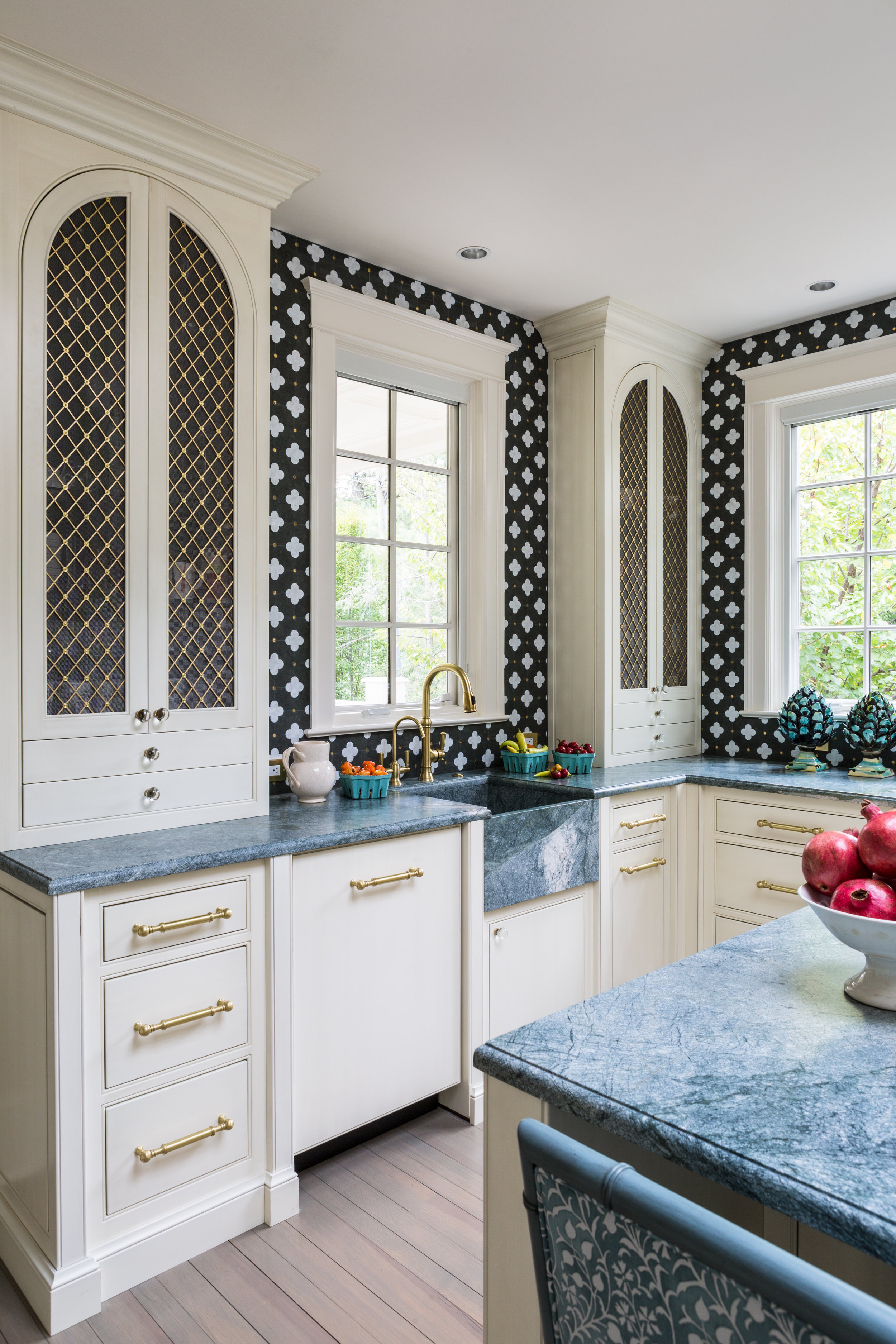 Main Kitchen Sink with Custom Upper Cabinetry (Copy)