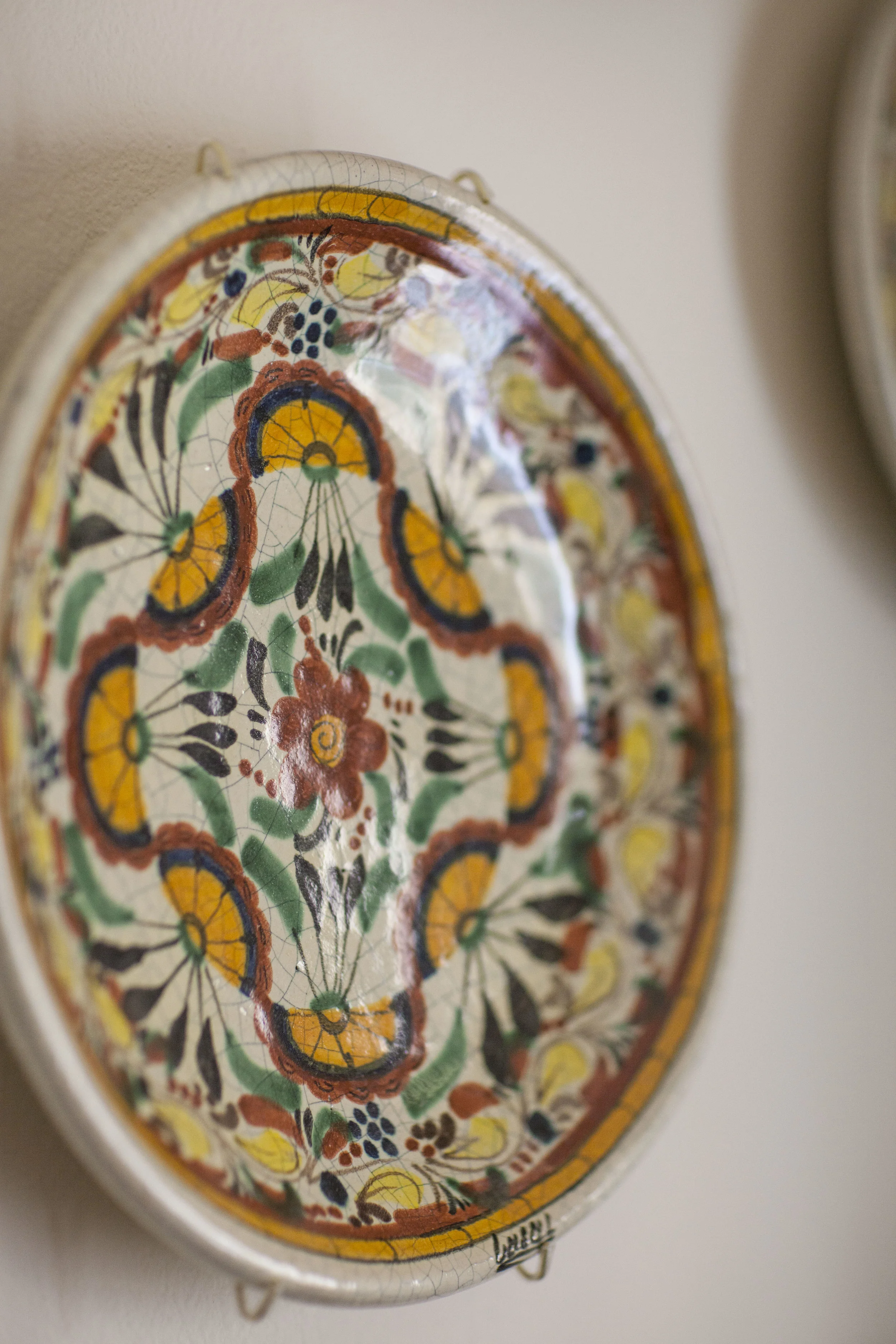 Detail Shot Ceramic Hand-Glazed Plate (Copy)
