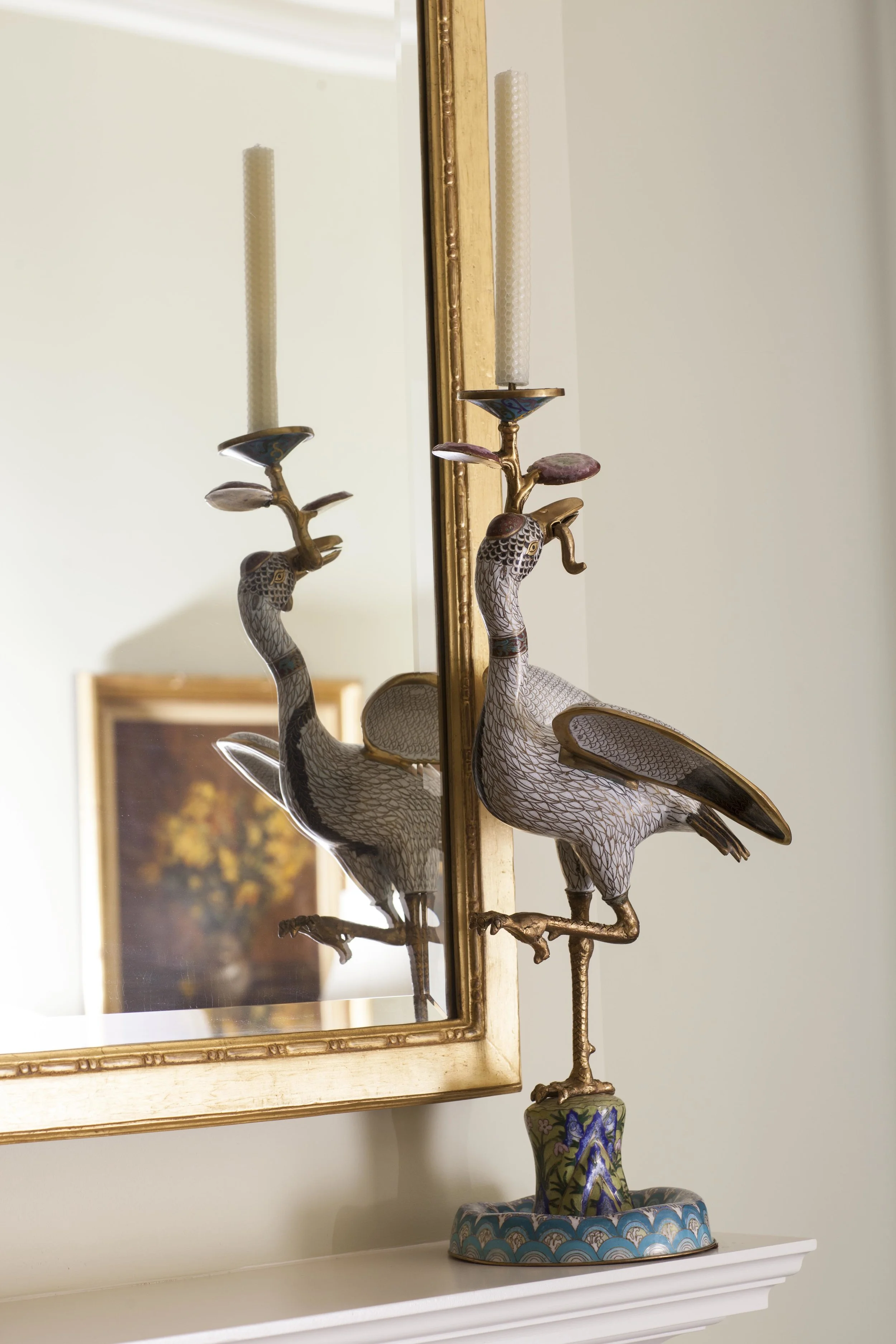 Detail Shot, Crane Candle Holder  (Copy)