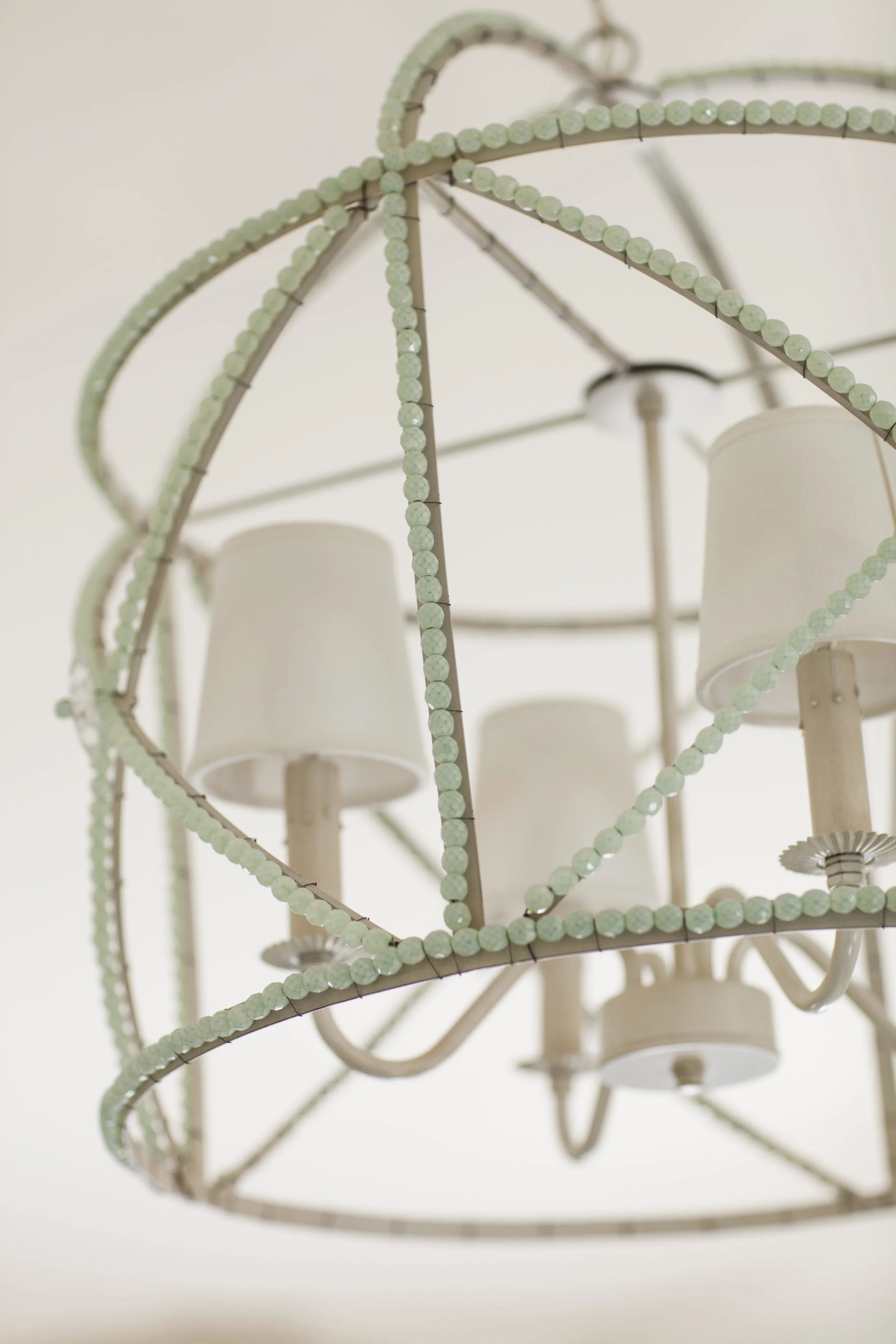 View of Beaded Chandelier (Copy)