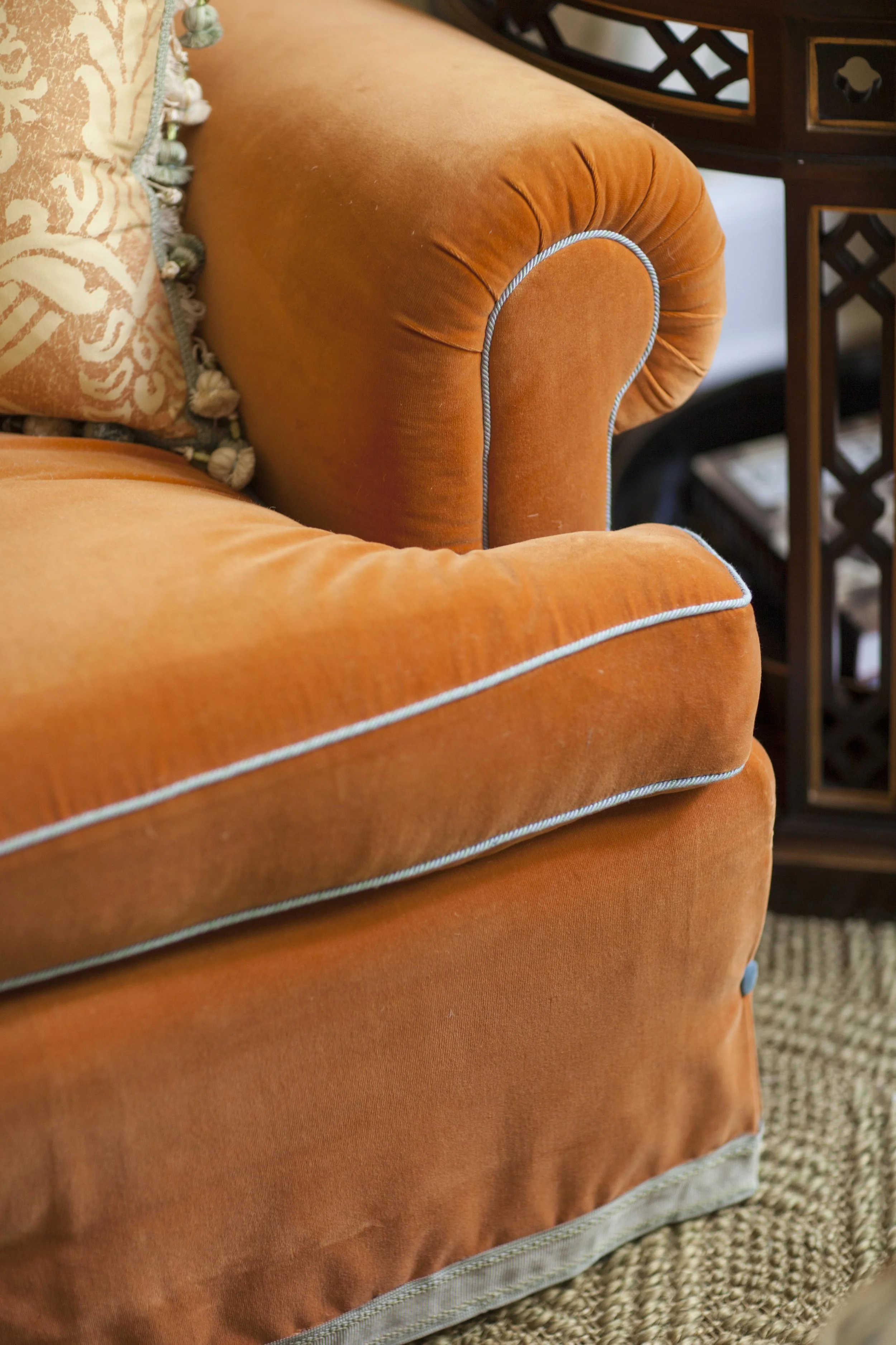 Velvet Sofa Detail  (Copy)