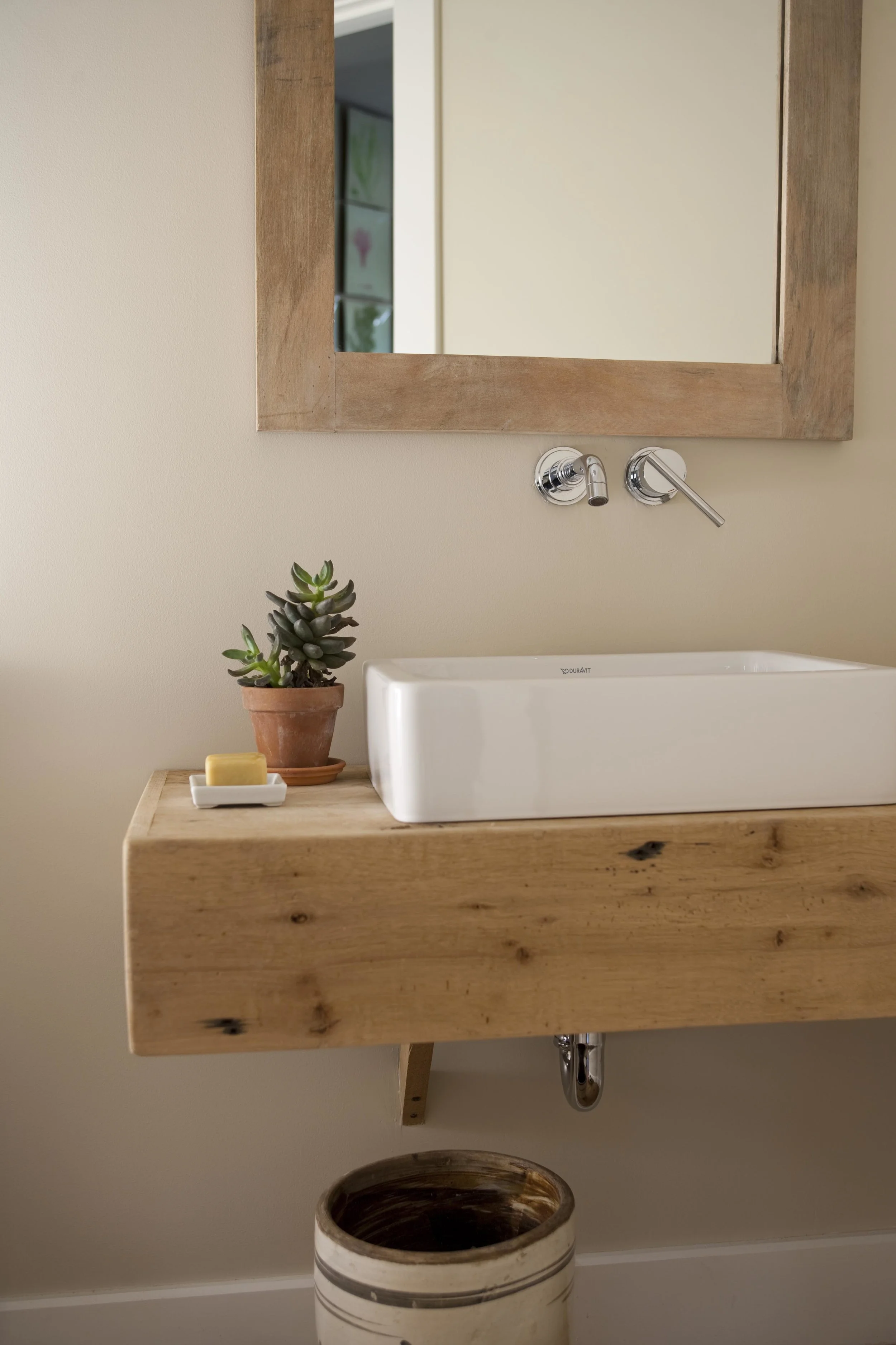 Contemporary, Rustic Floating Vanity (Copy)