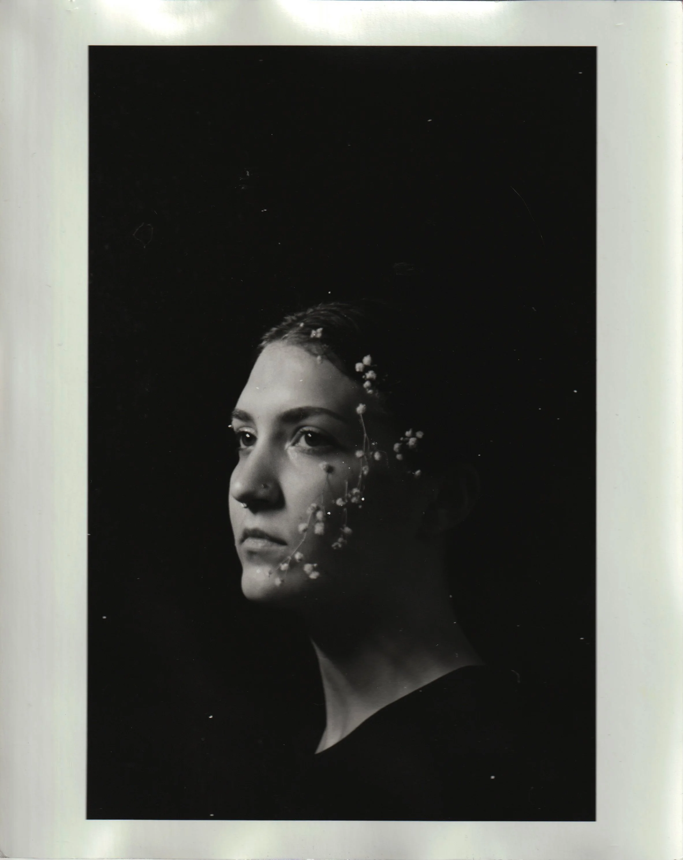 Blooming - 2 (Self-Portrait) (2026)
Gelatin silver print on fiber paper