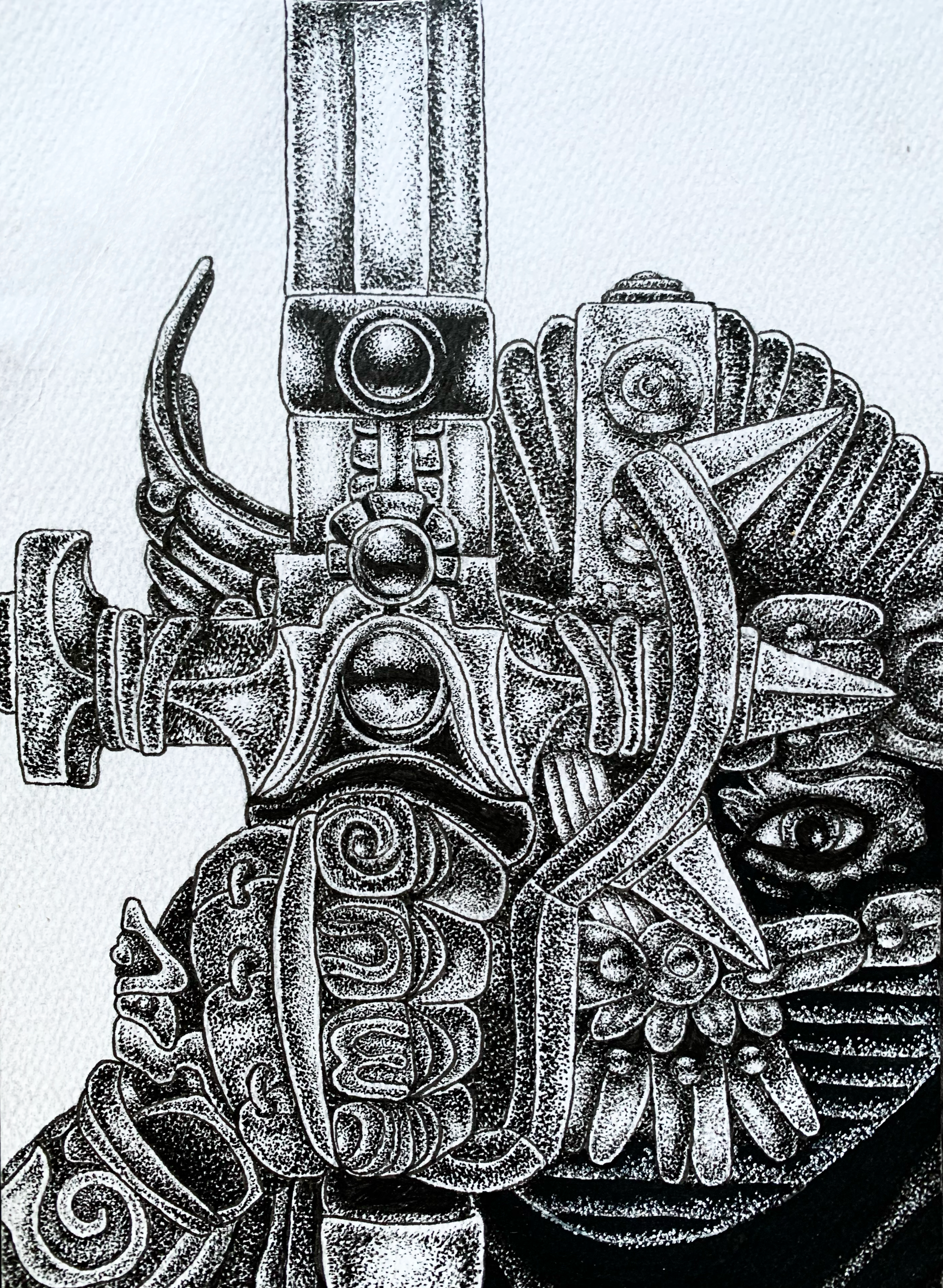 Duty (2024)
Ink on paper
_" x _"