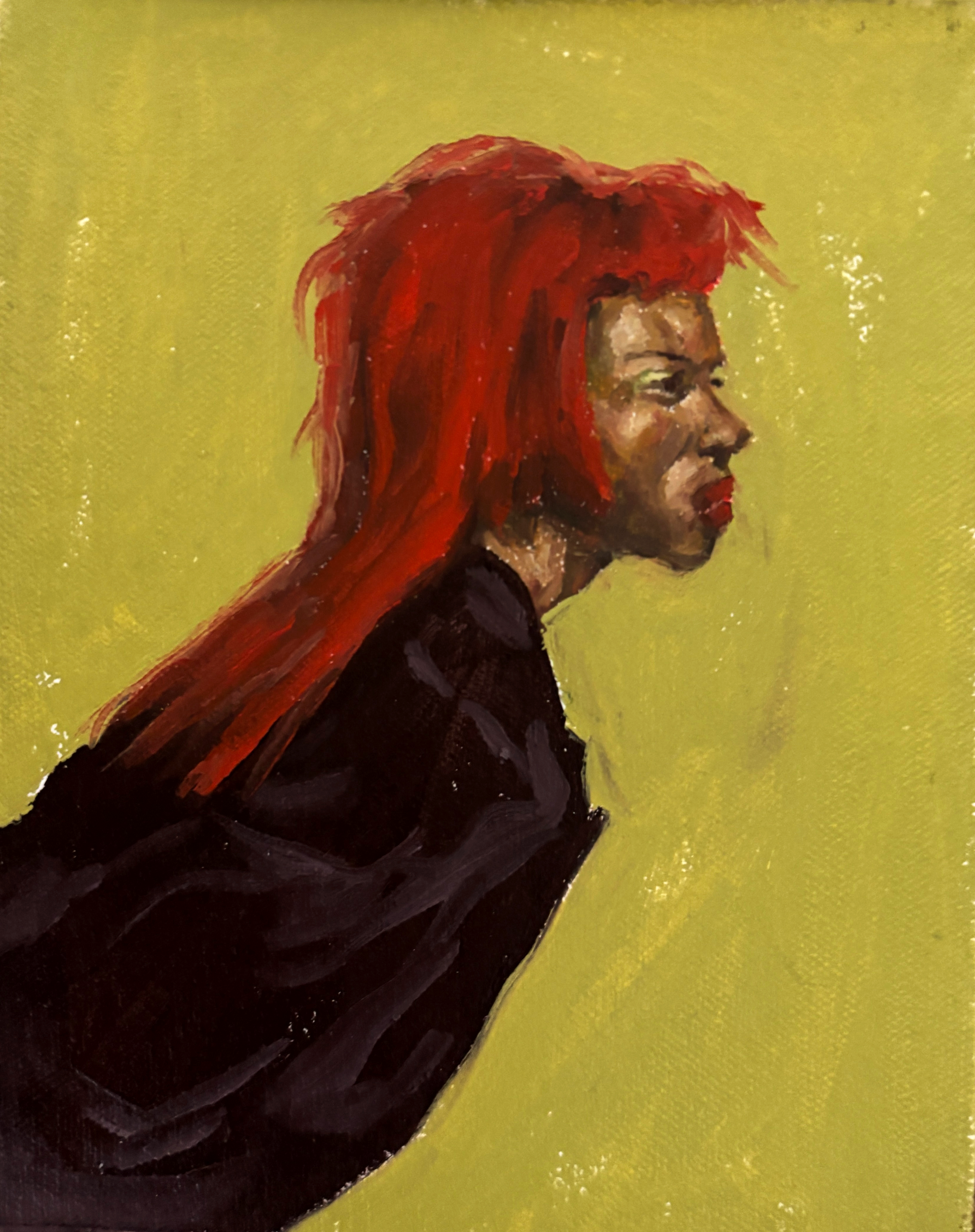 Red Hair (2025)
Oil paint on canvas
_" x _"