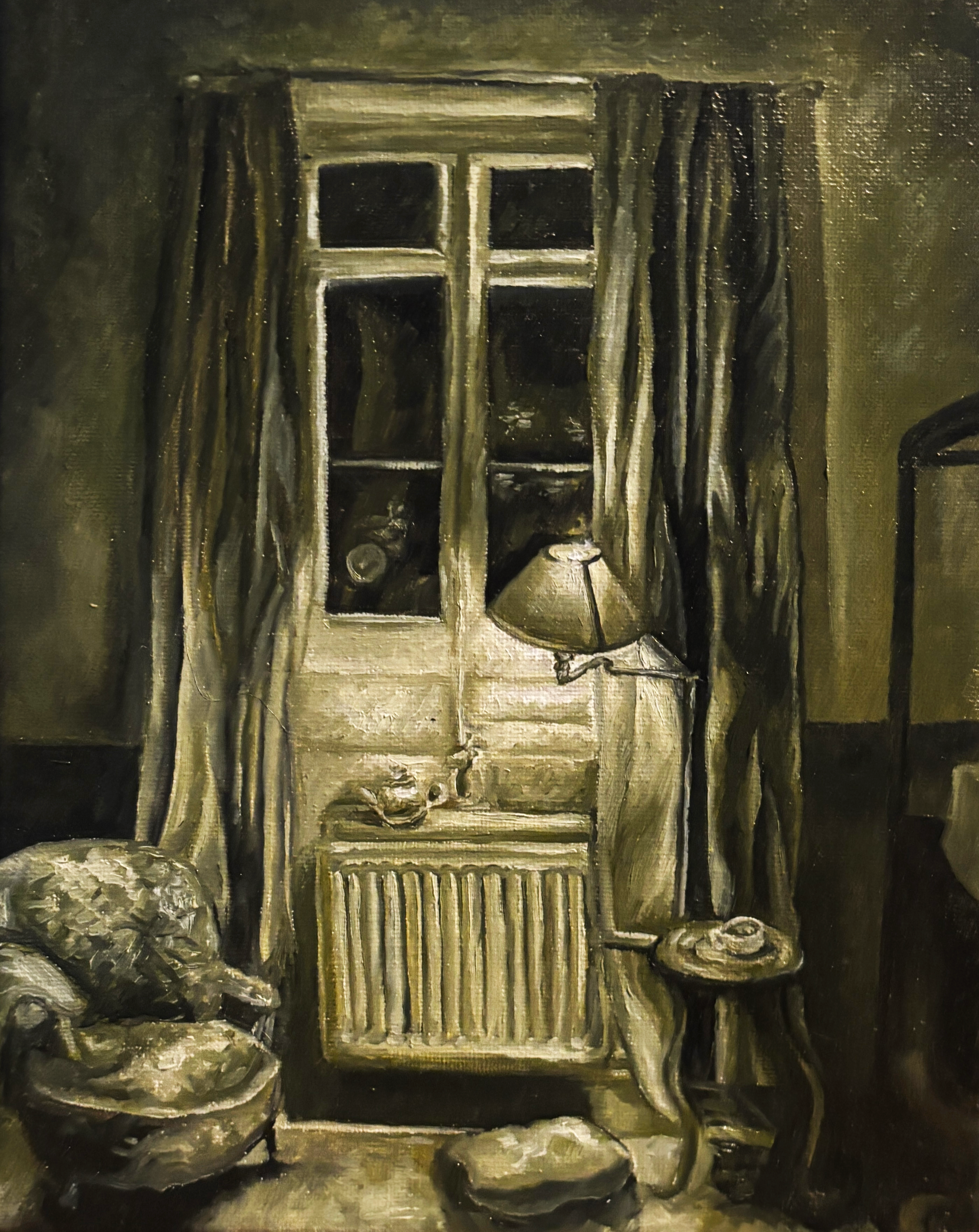 Green Room (2025)
Oil paint on canvas
_" x _"