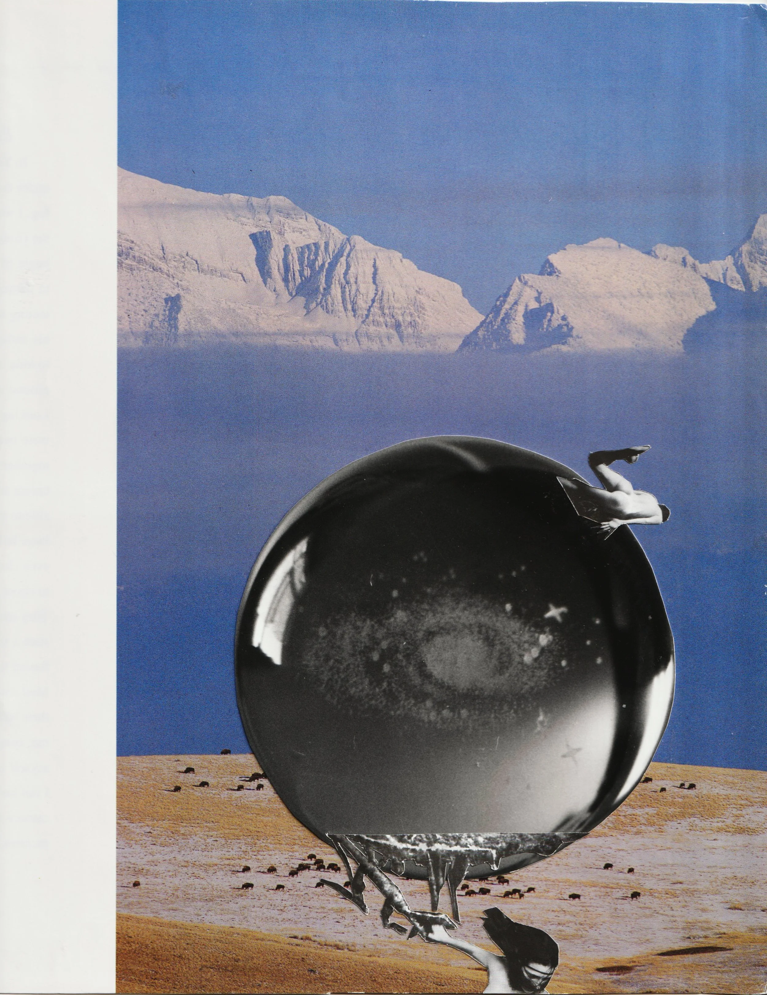 Crystal Ball (2026)
Gelatin silver print & collage