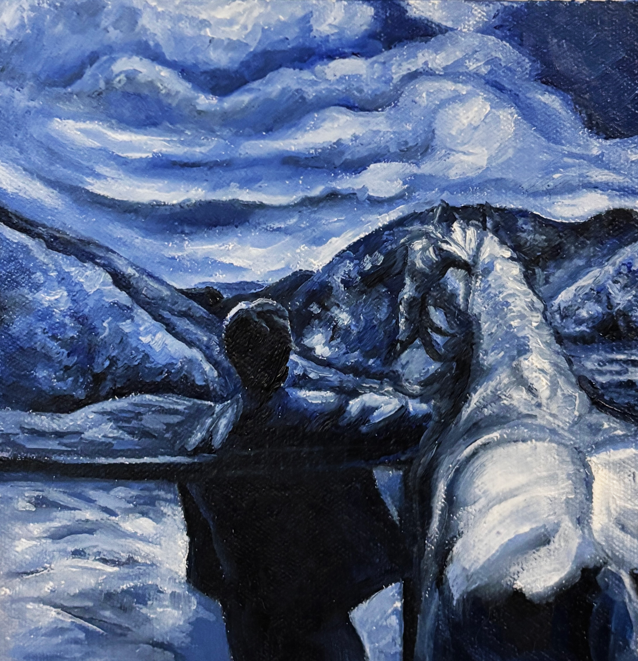 Nope (2025)
Oil paint on canvas
_" x _"