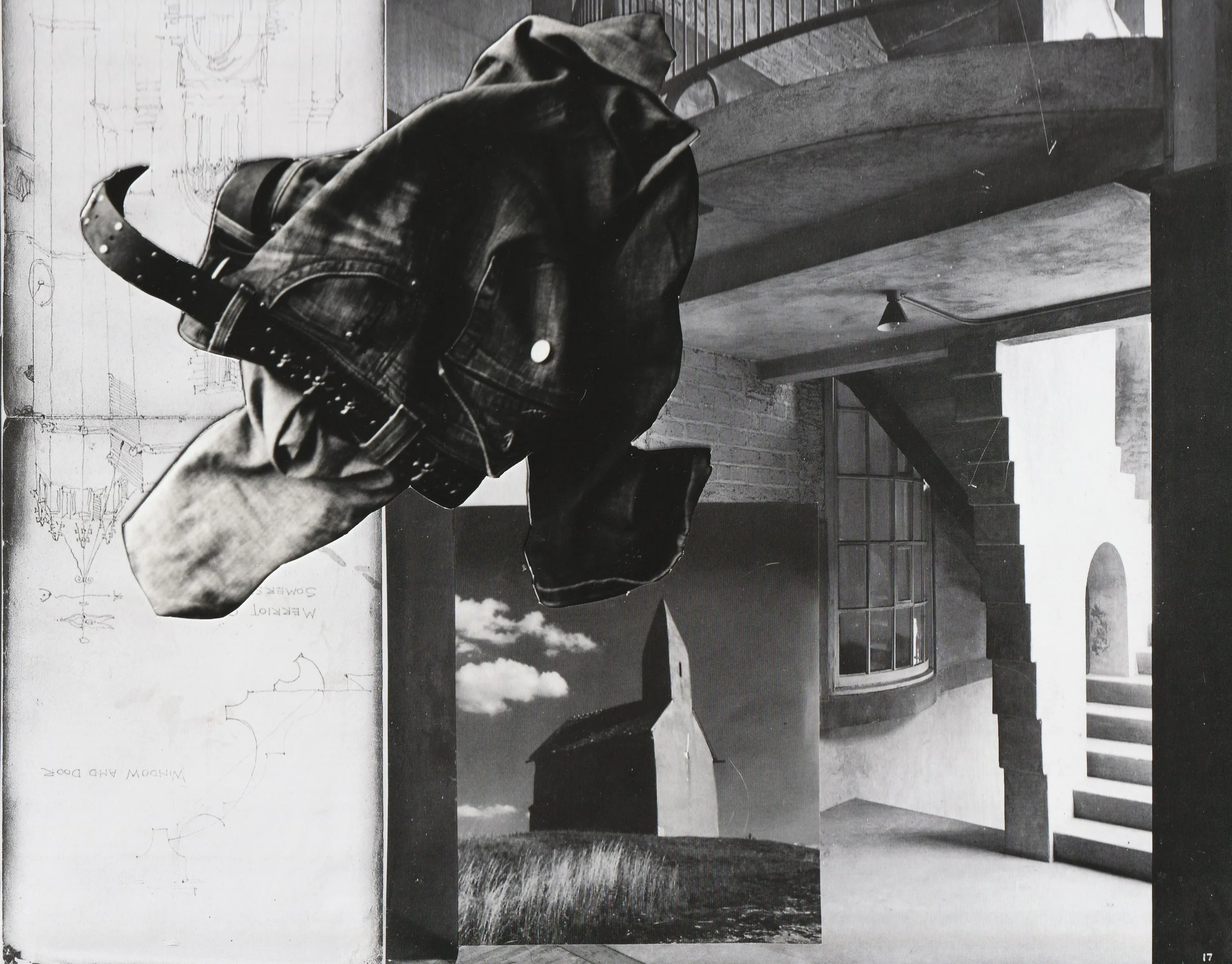 Sanctuary (2026)
Gelatin silver print & collage