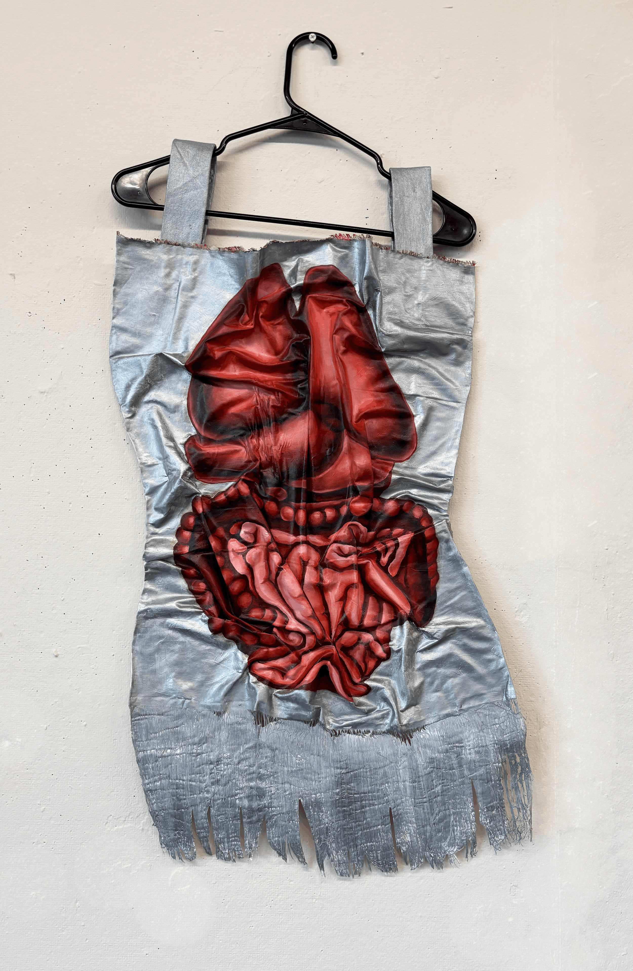 No Guts, No Glory (2025)
Oil and acrylic paint on fabric
_" x _"