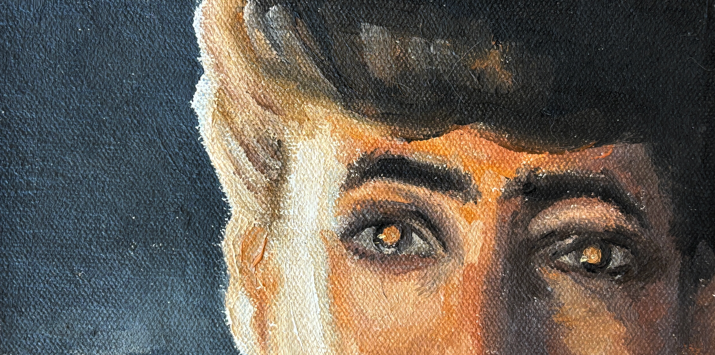 Replicant (2025)
Oil paint on canvas
_" x _"