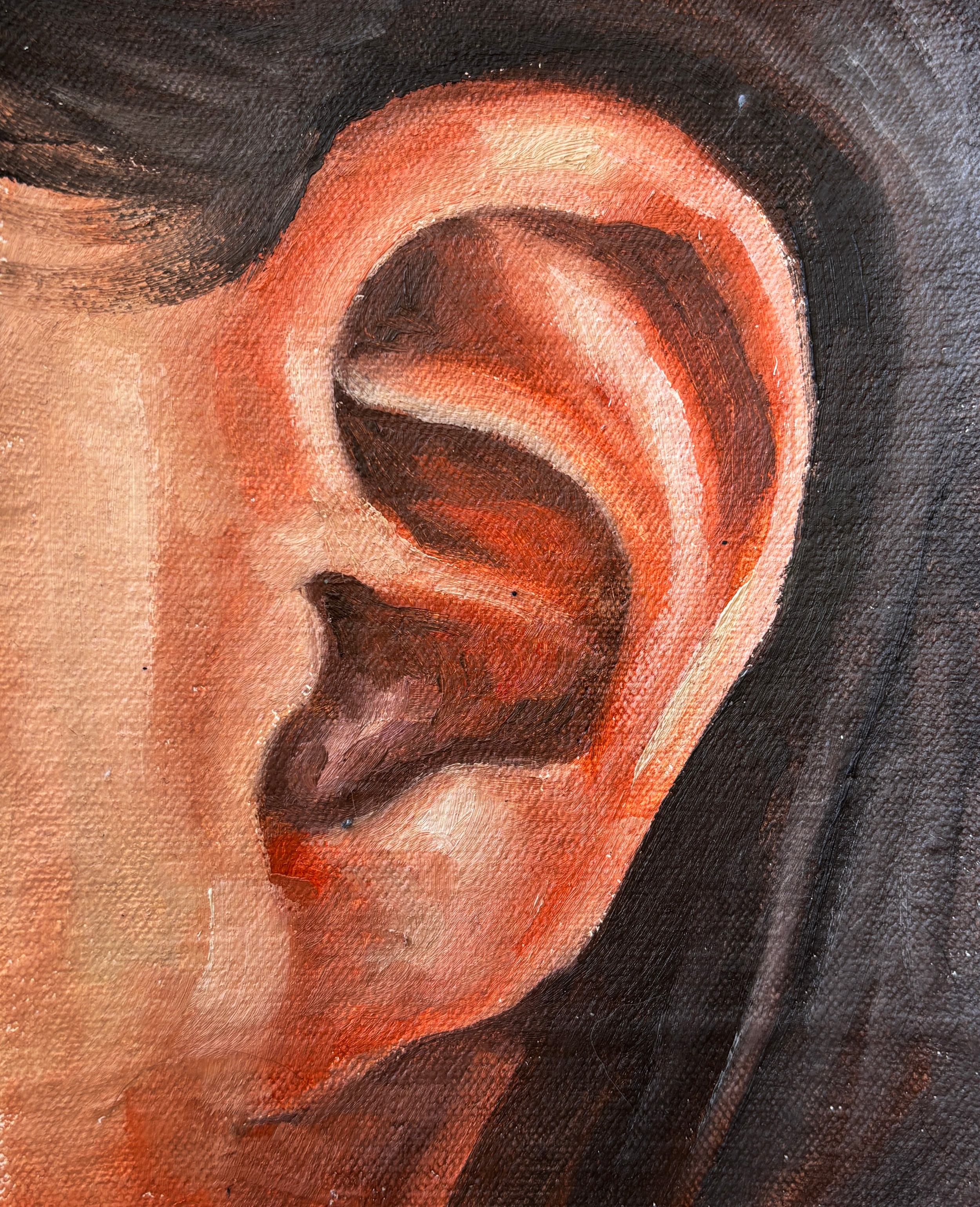 Ear (2025)
Oil paint on canvas
_" x _"