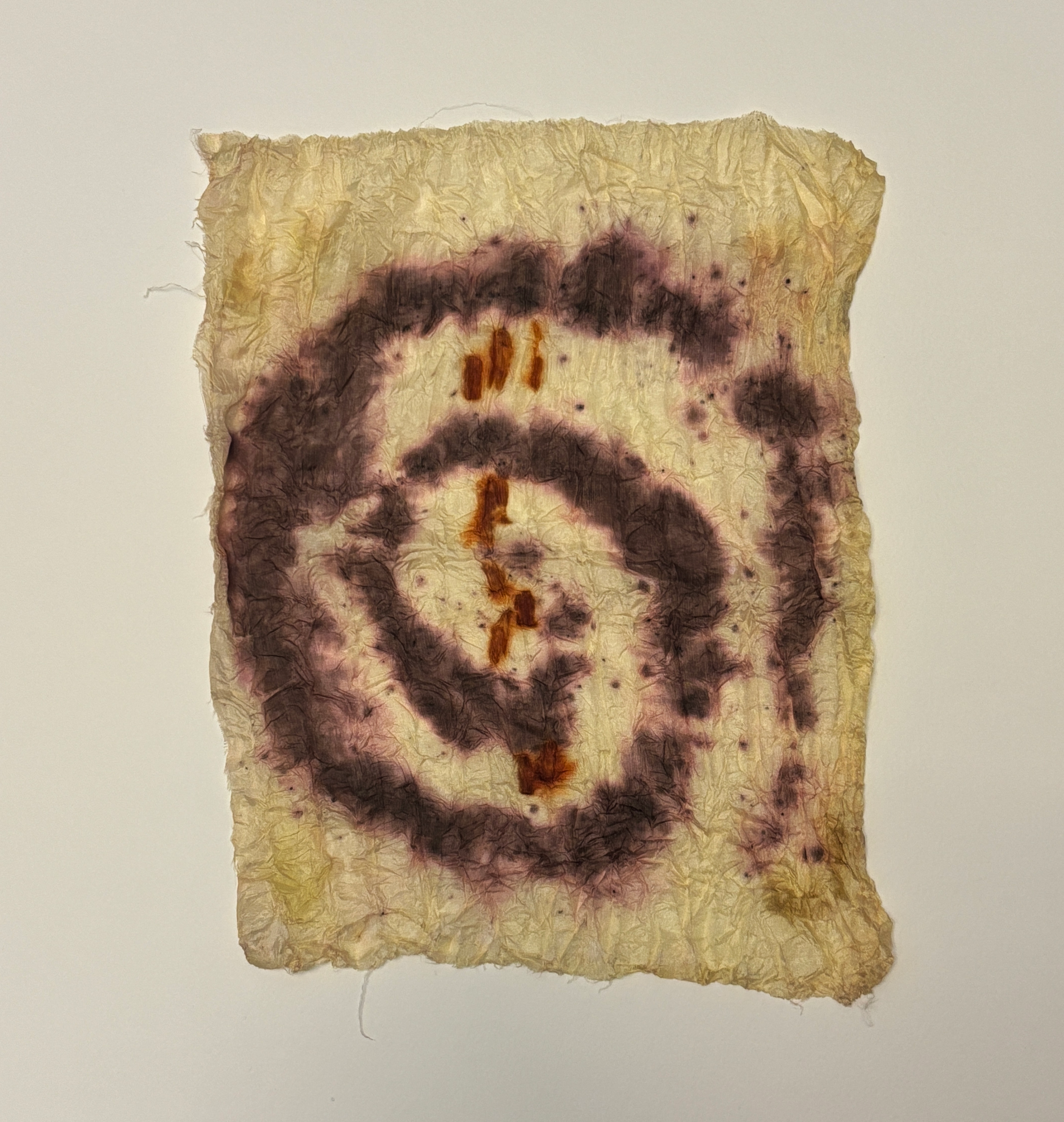Spiral (2025)
Natural dyes