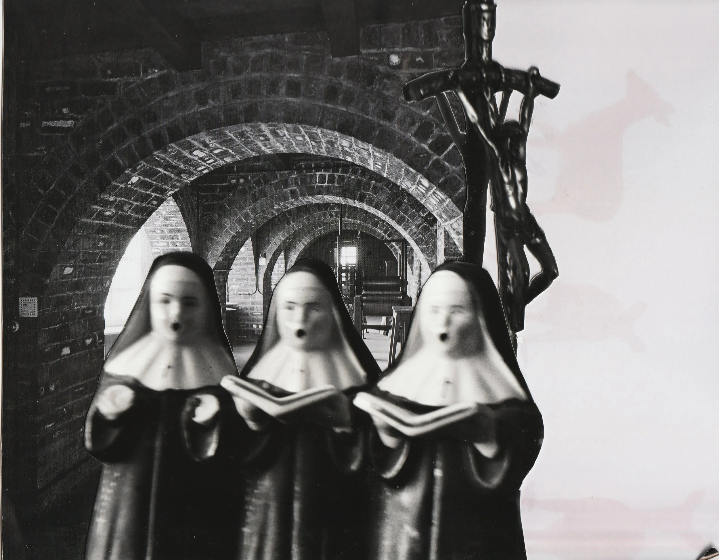 Prayer (2026)
Gelatin silver print & collage
