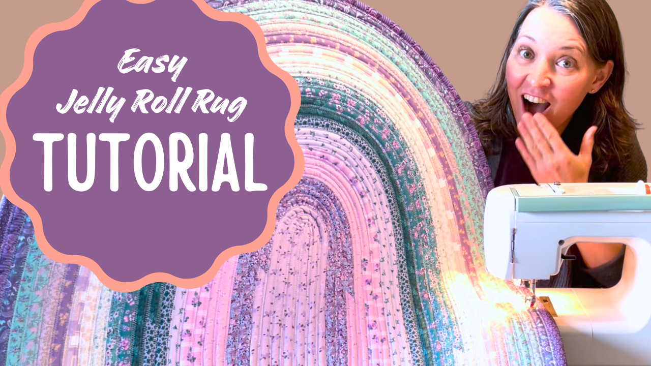 How to Sew a Jelly Roll Rug (Beginner-Friendly, Step by Step)
