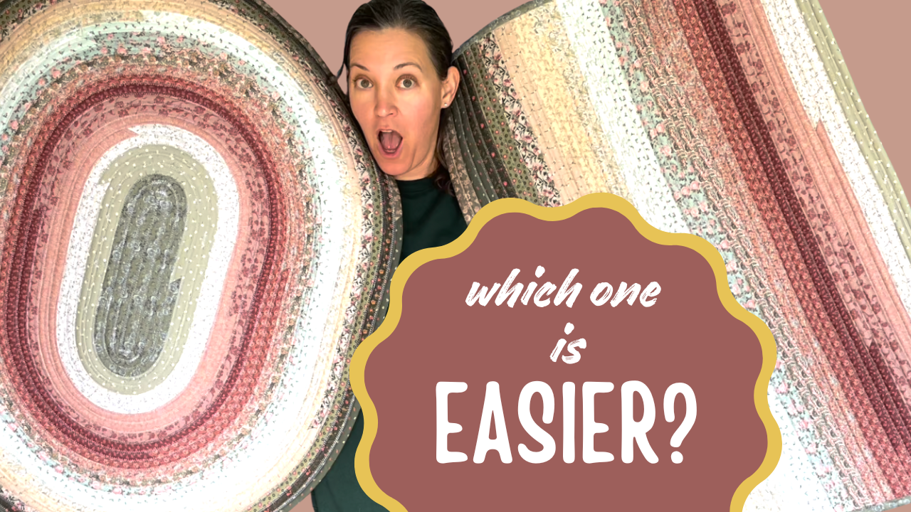 Oval vs Rectangle Jelly Roll Rug: Which Is Easier?