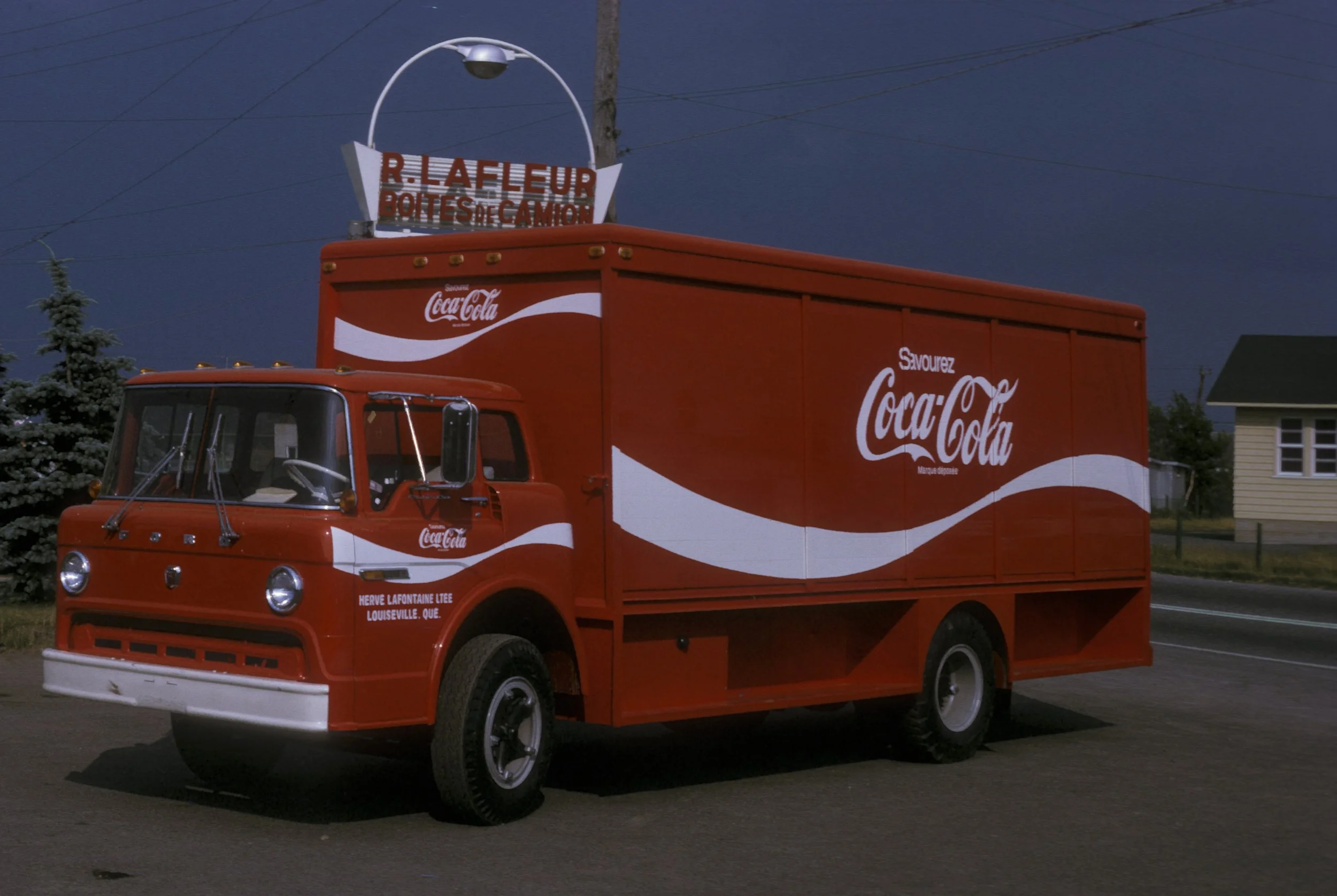 Camion Coca-cola Lafleur Sorel
