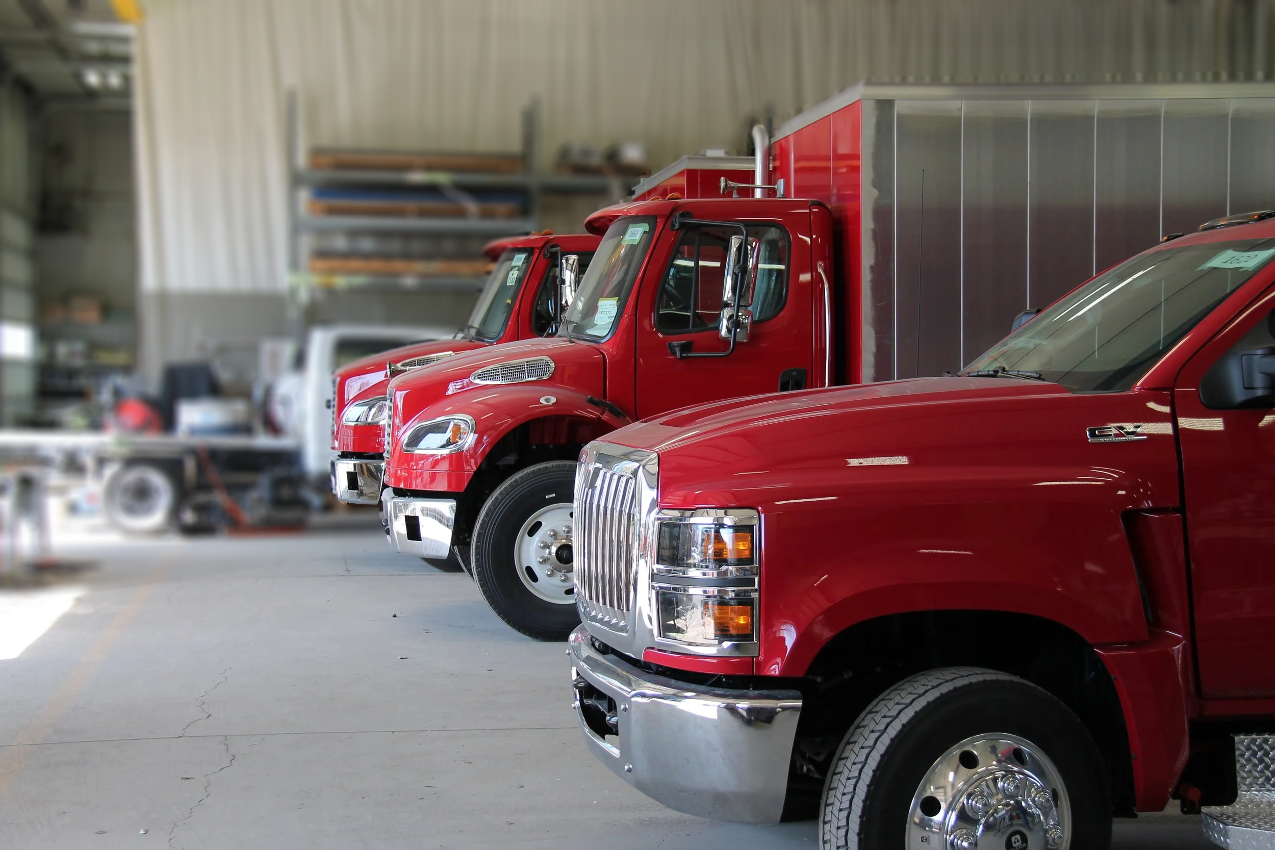 Camions usine Lafleur Sorel