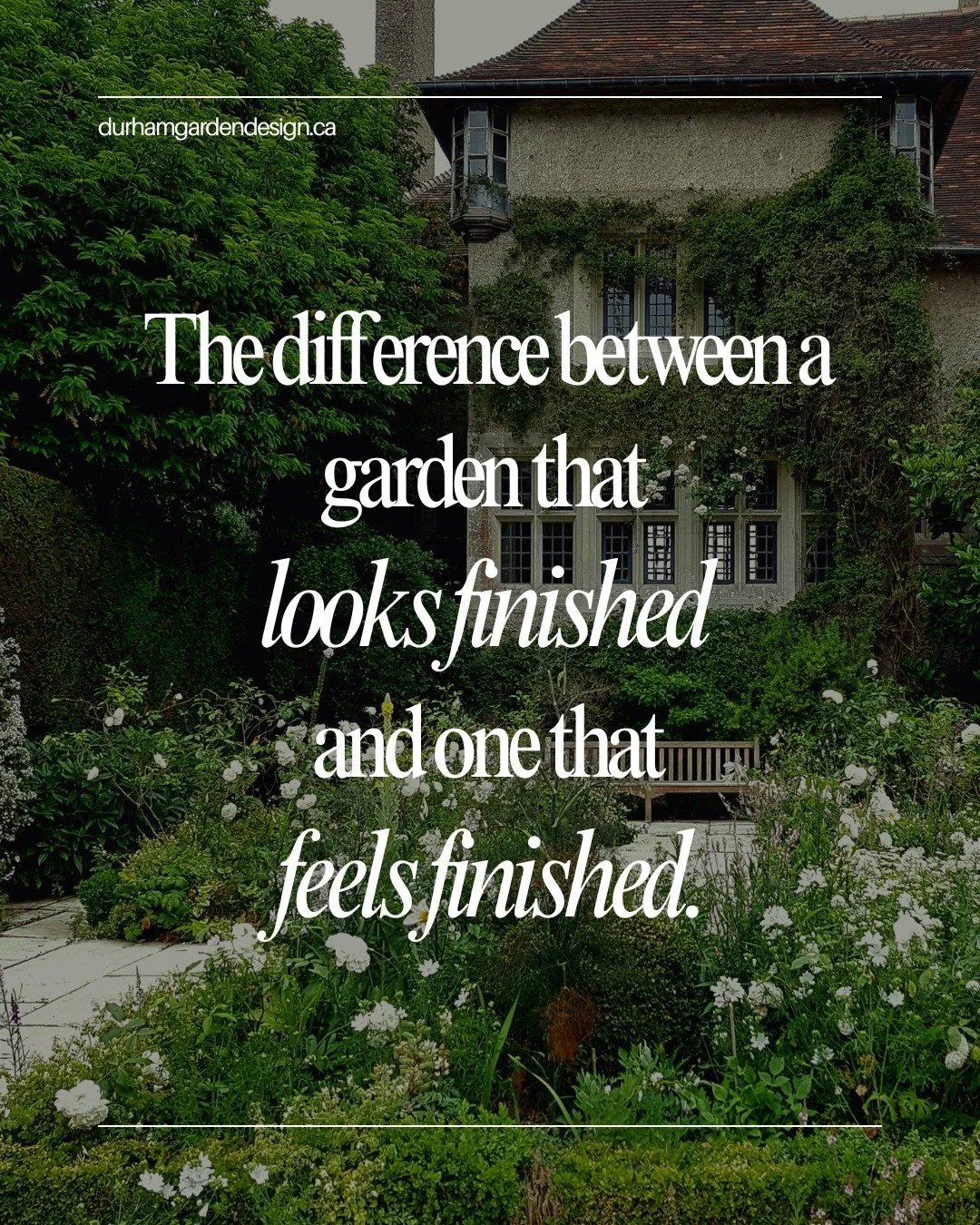 If you're planning changes to your garden this season and want it to feel intentional &mdash; not just planted &mdash; that's exactly what I help with. Link in bio for a consultation.