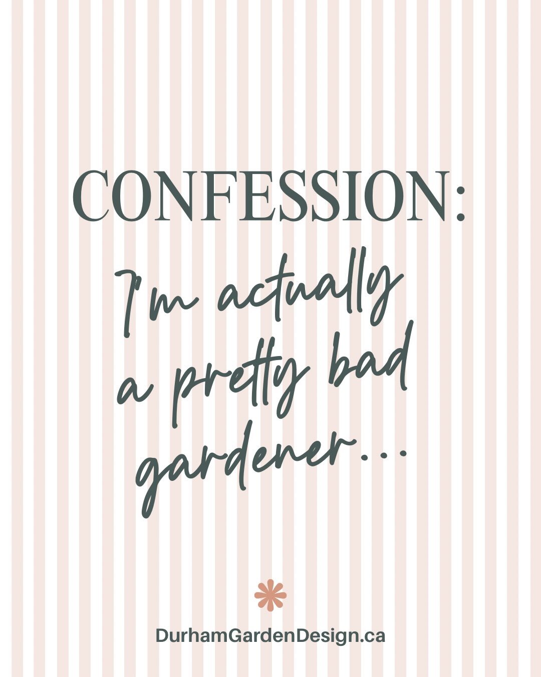 Confession: I&rsquo;m actually a pretty bad gardener.
I have six pots. Six.
And I routinely forget to water them.

I used to buy flowers for the table outside, or put pots around the outdoor sectional. I eventually stopped because I know myself well 