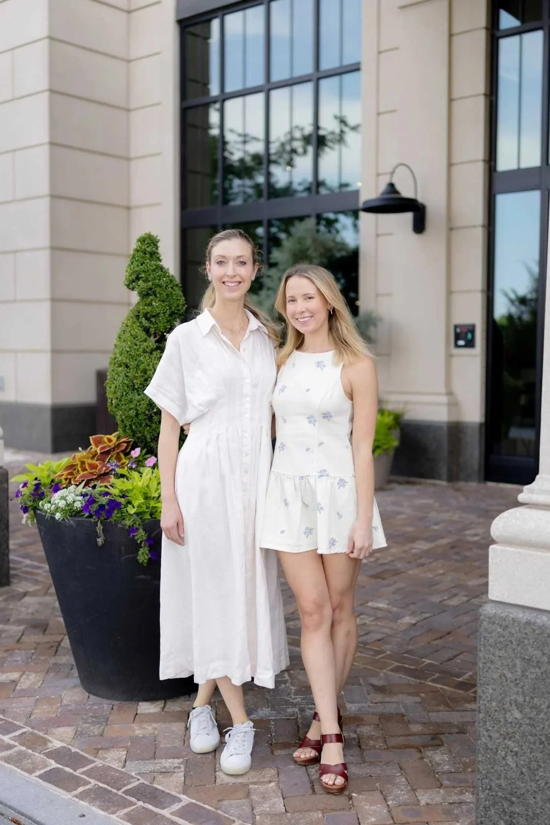 Dr. Alexandra Richmond outside of Dermhaus Charleston, a physician-led, premier dermatology clinic in Downtown Charleston, SC