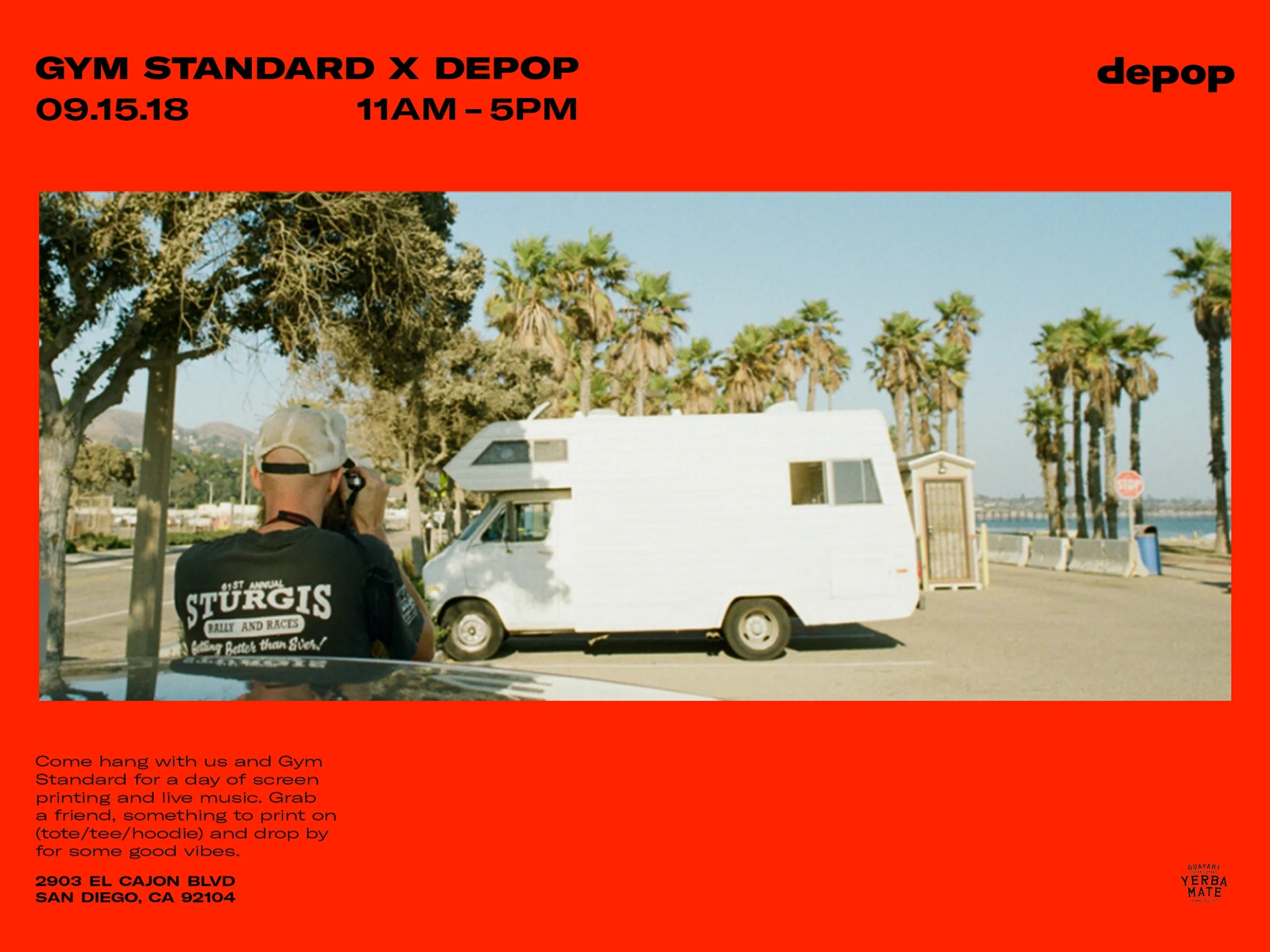 DEPOP X GYM STANDARD POP-UP