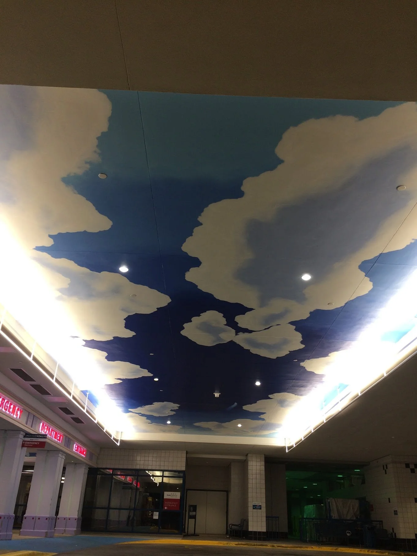 CCMC Ambulance Bay Mural, 25x60'