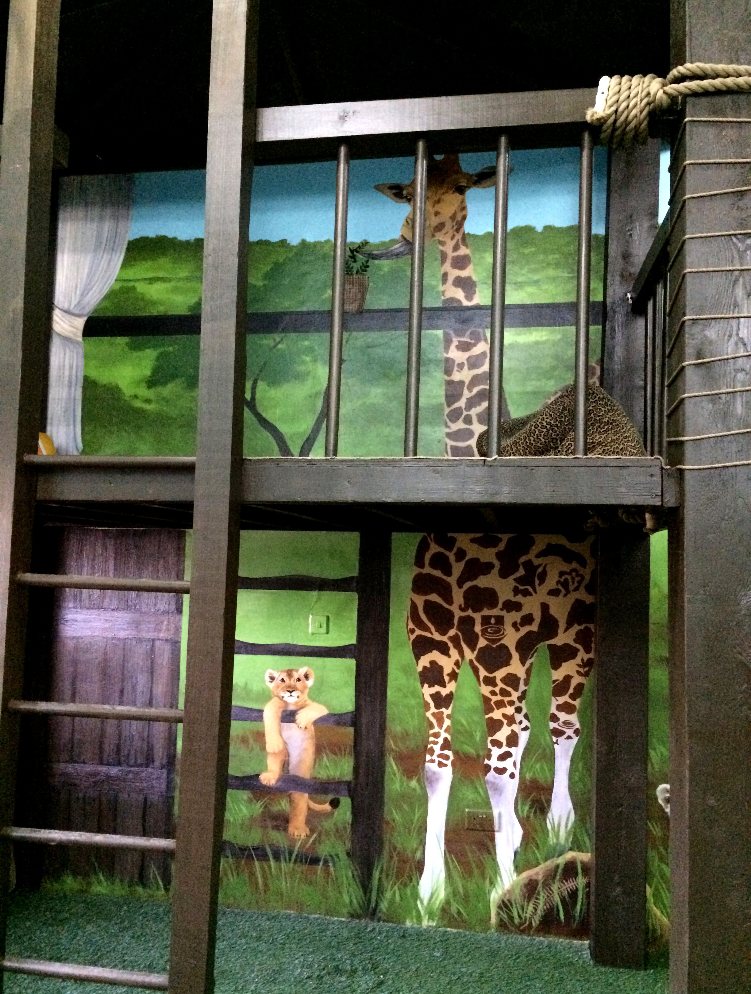 Library Mural Detail