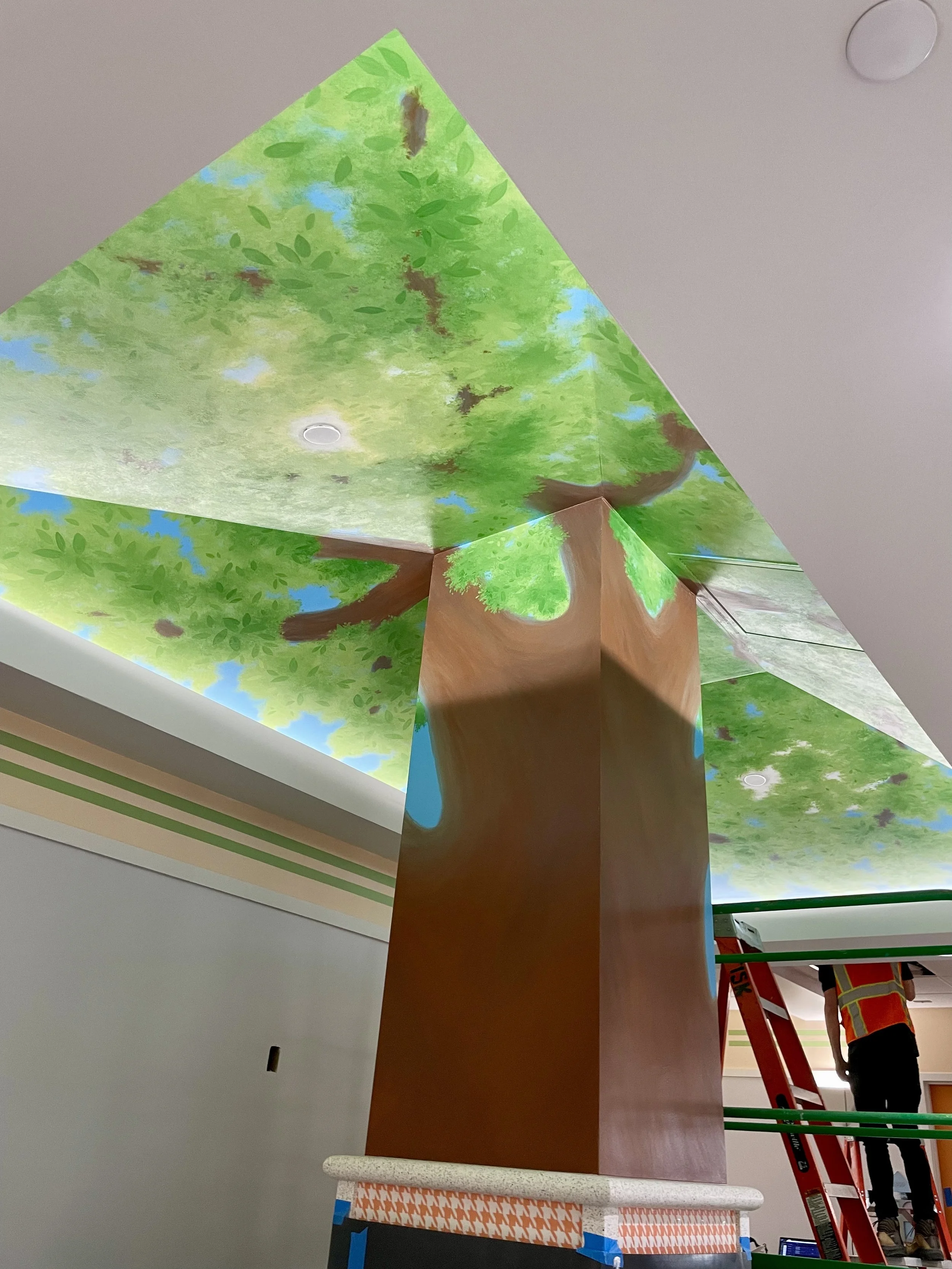 CCMC Nurses' Station Mural