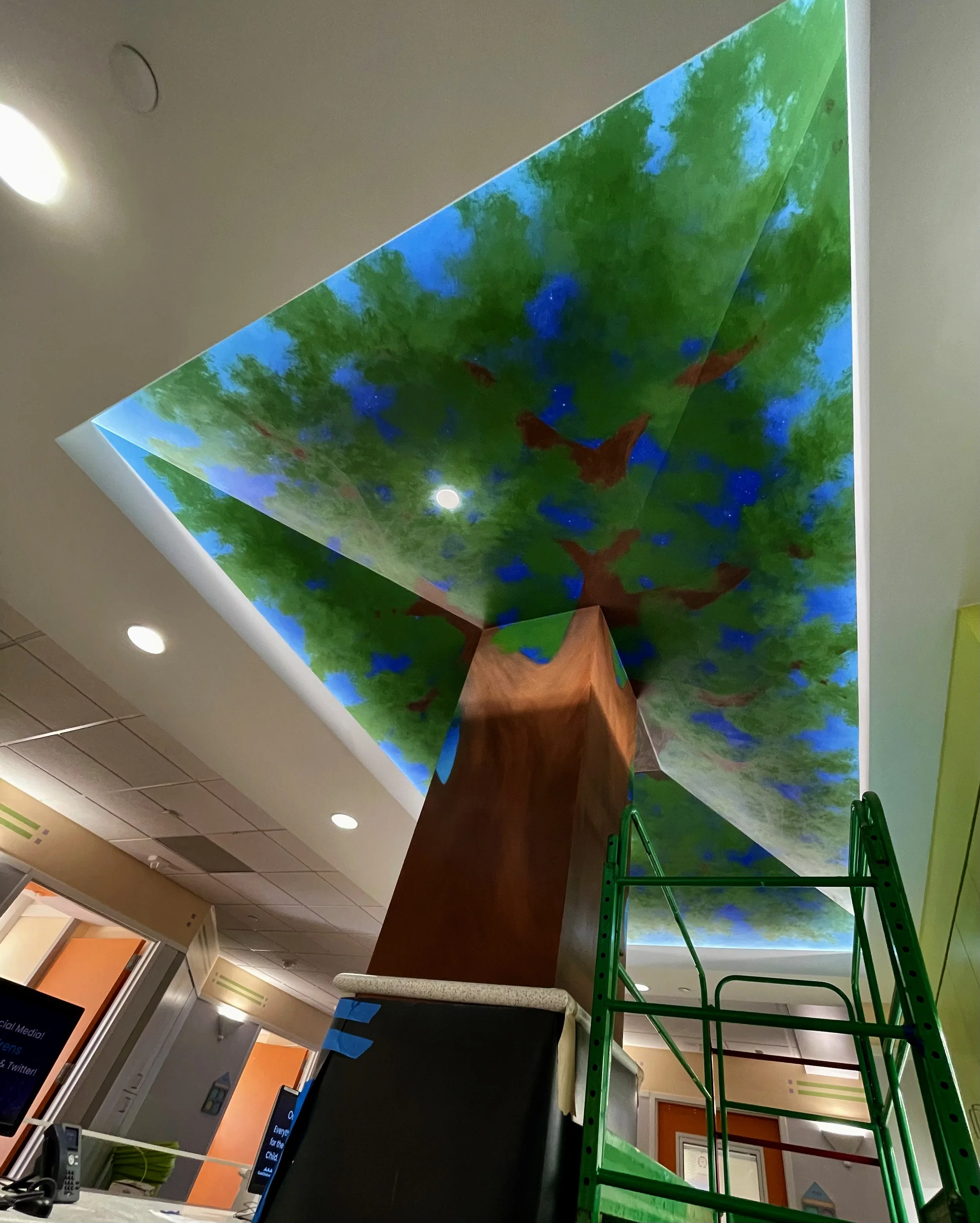 CCMC Nurses' Station Mural
