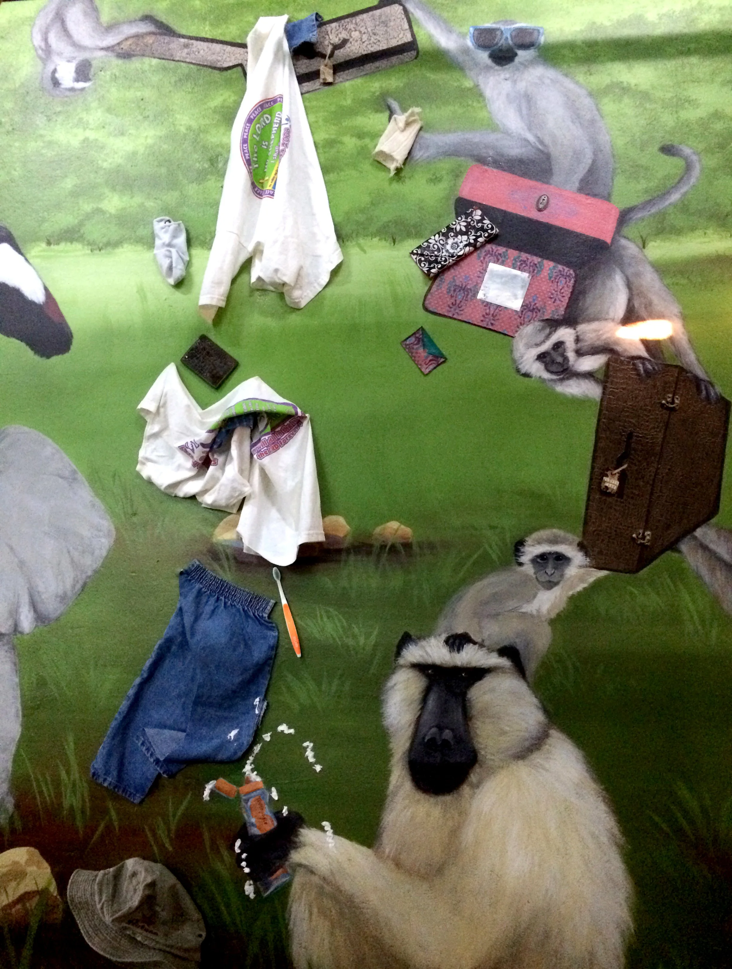 Library Mural Detail