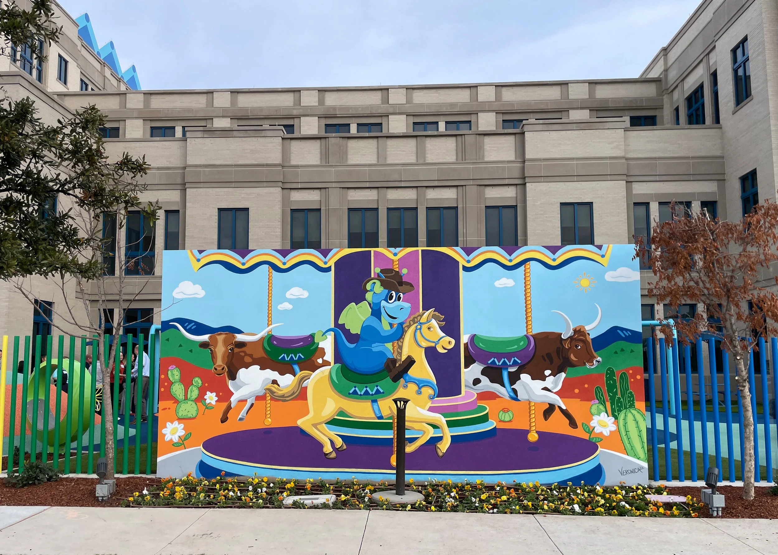 CCMC Prosper Exterior Mural, 10x20'