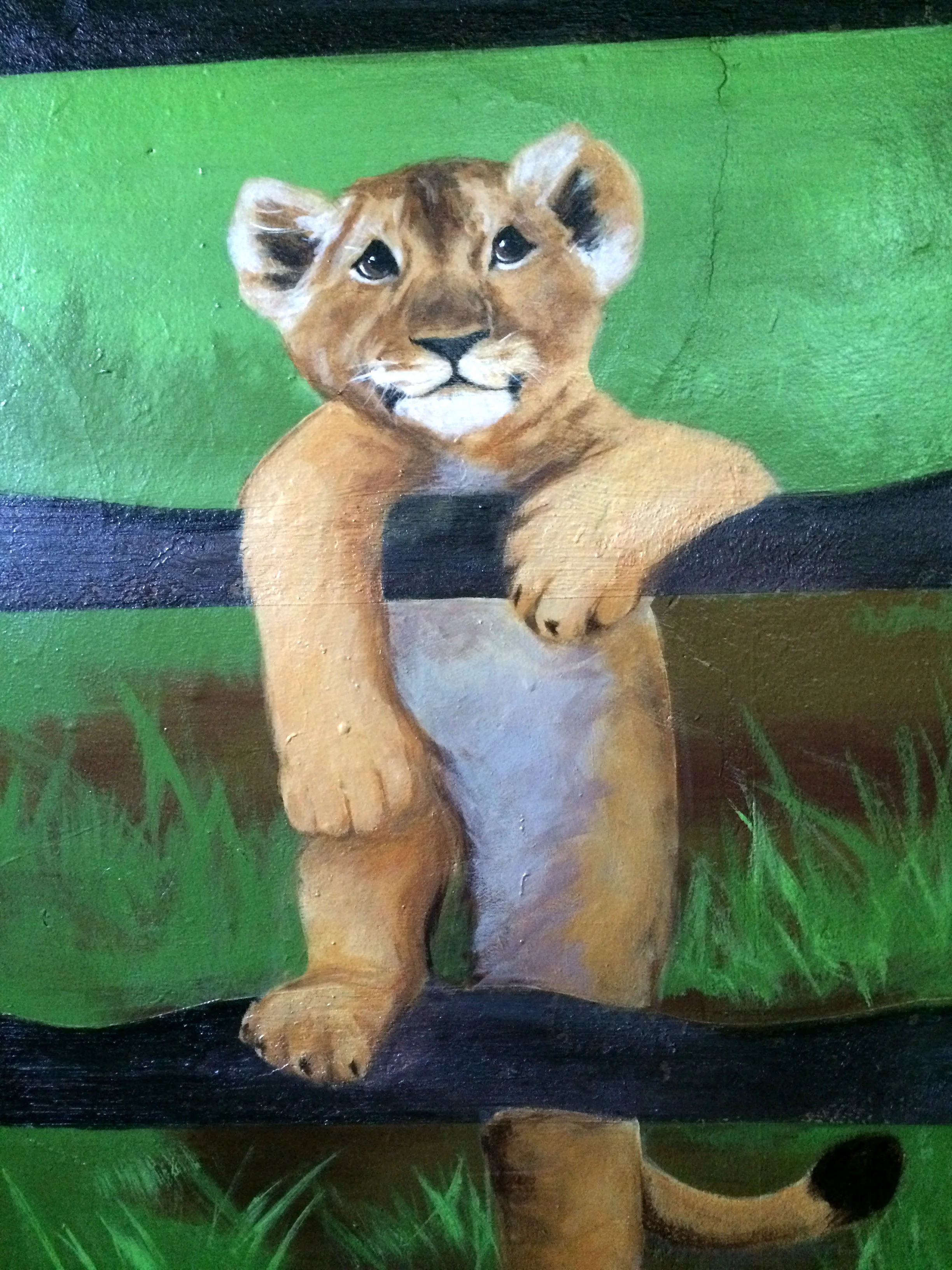 Library Mural Detail