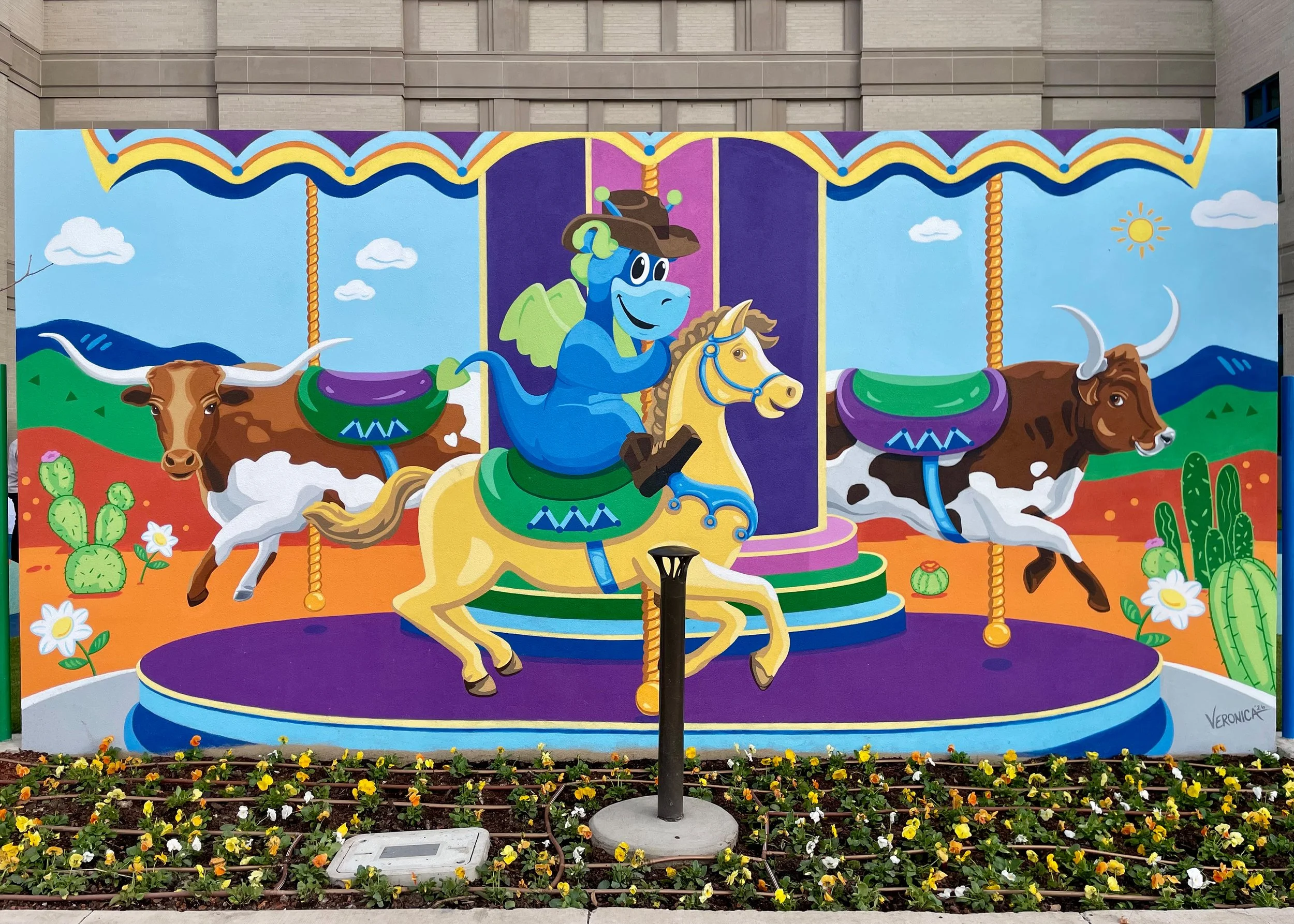 CCMC Prosper Exterior Mural, 10x20'