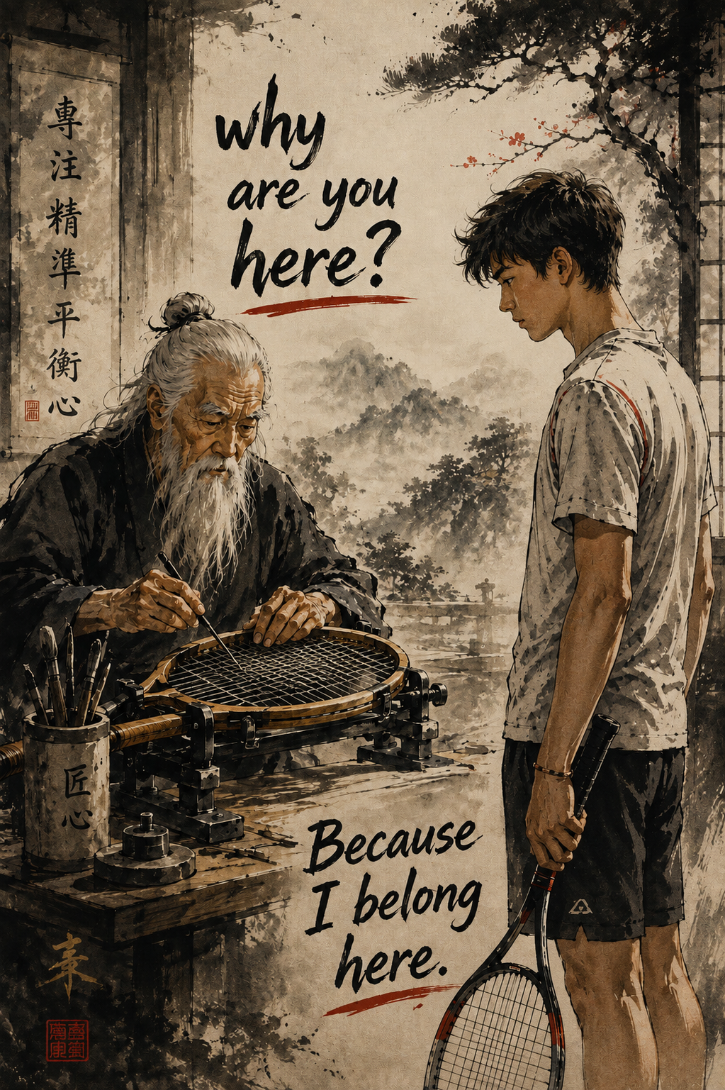 The Wizard's Notes - Poster