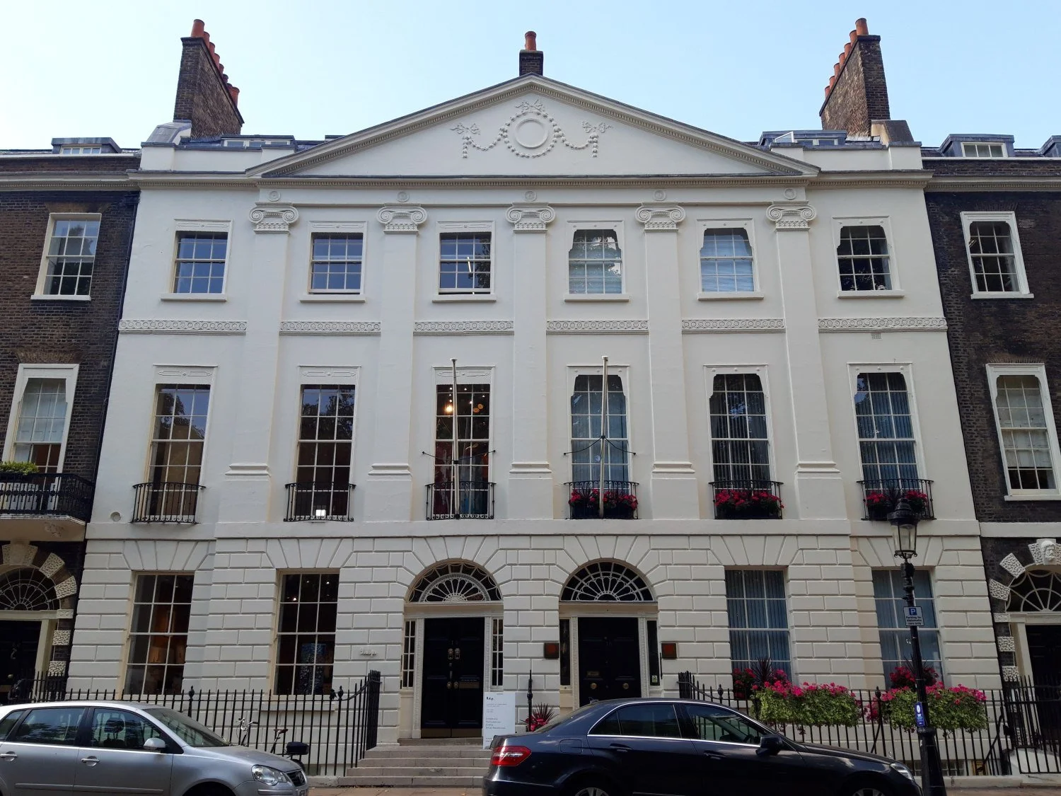 Coade stone in Bloomsbury