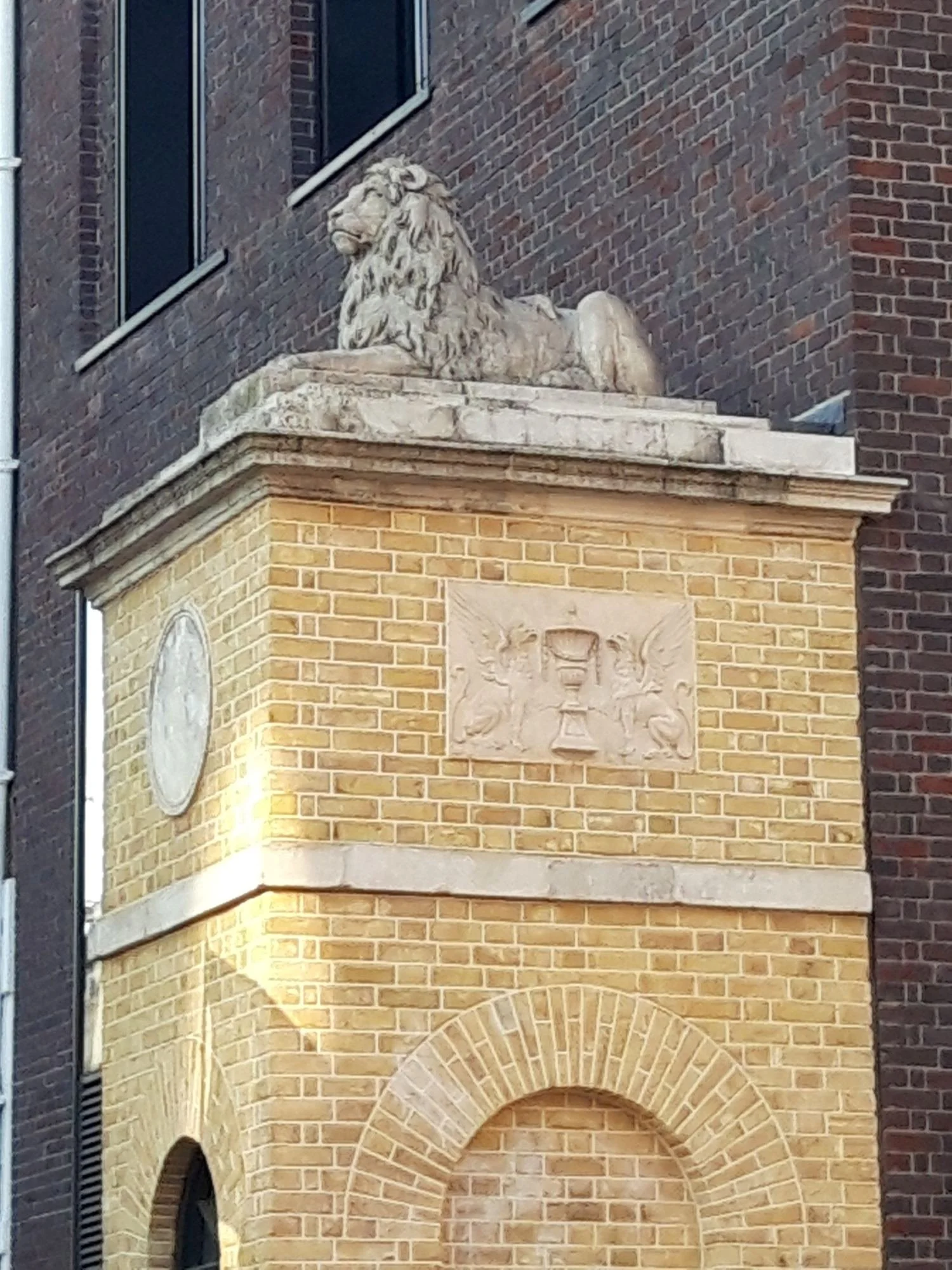 Coade stone in Marylebone.