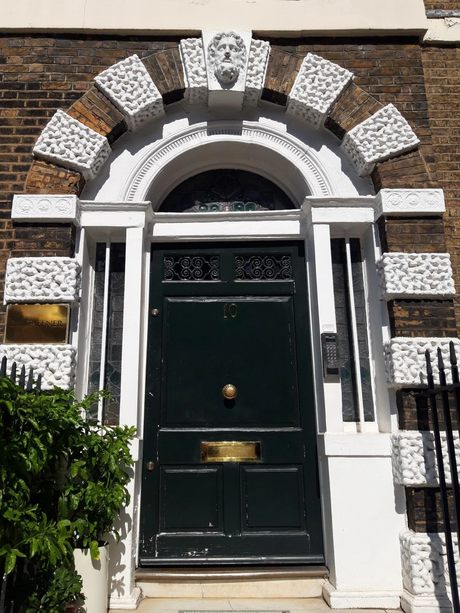 Coade stone in Bloomsbury