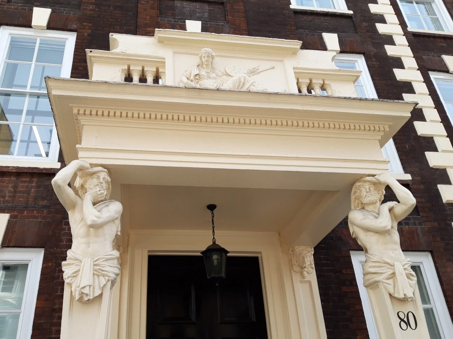 Coade stone on Schomberg House