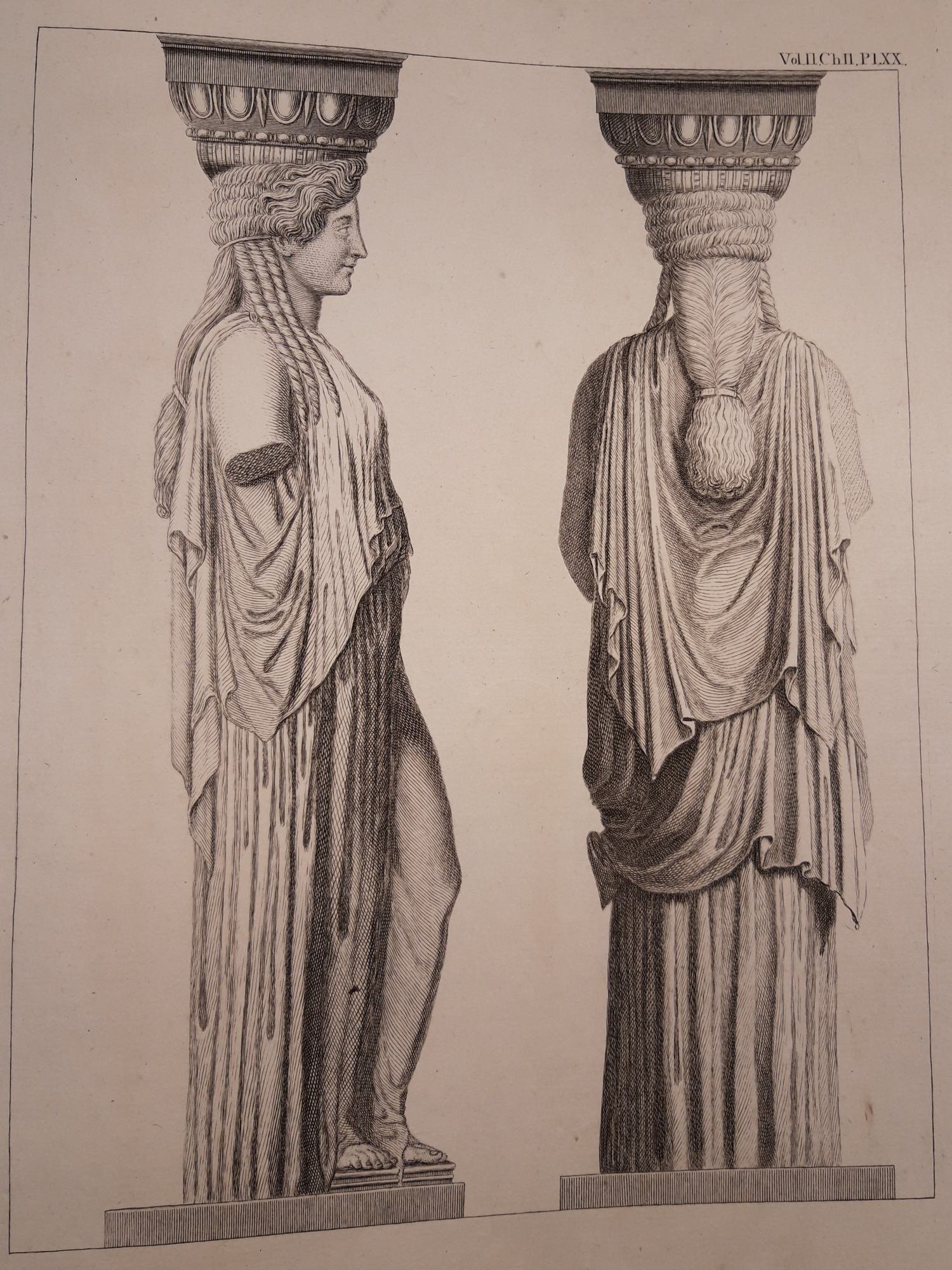 Caryatid designs used by Coade