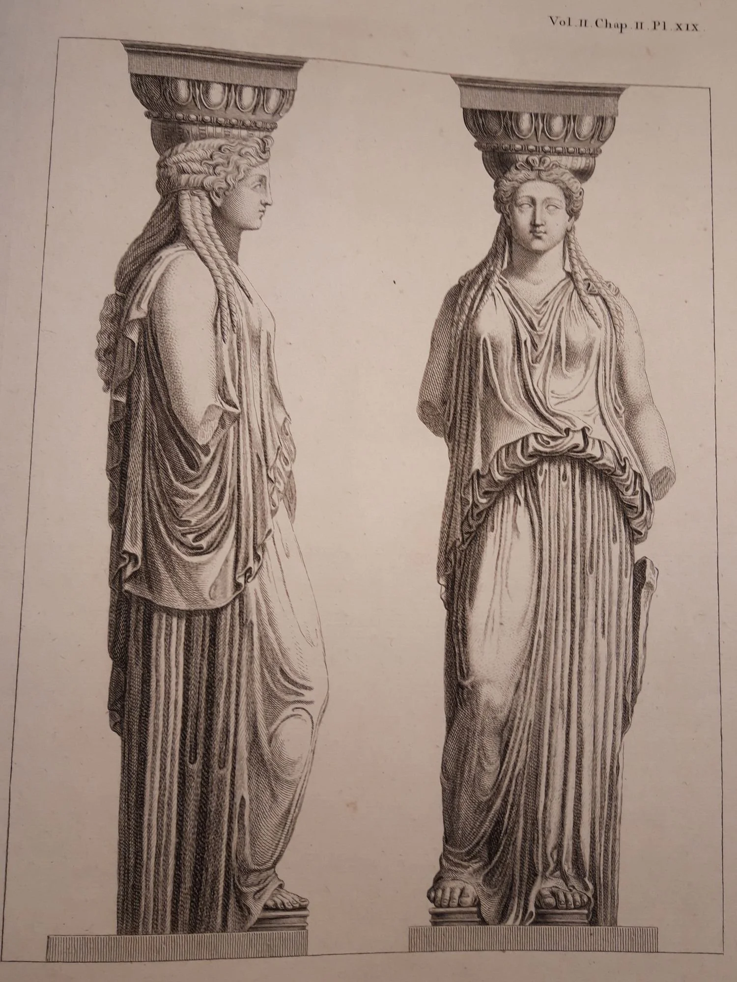 Caryatid designs used by Coade