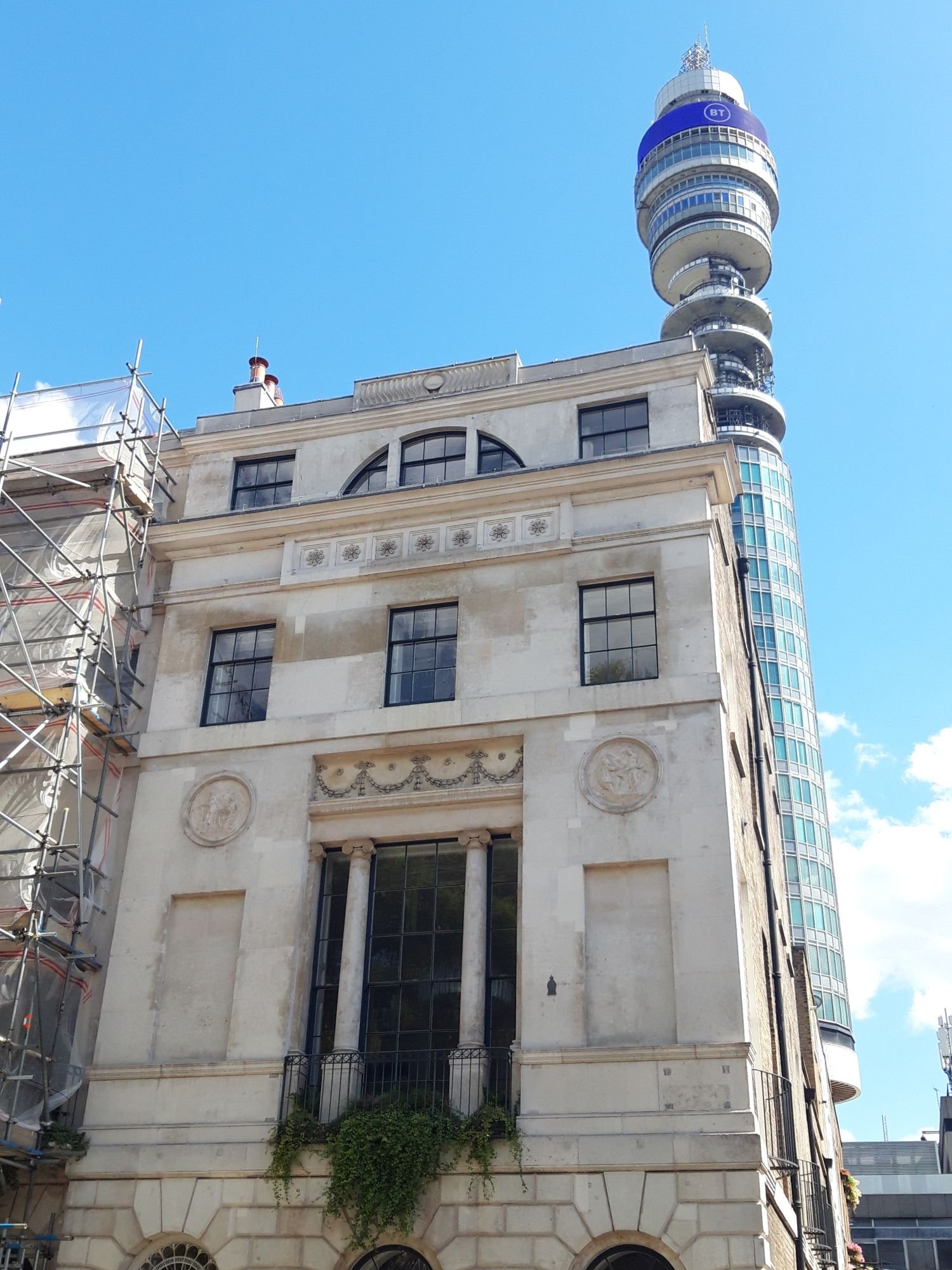 Coade stone in Bloomsbury