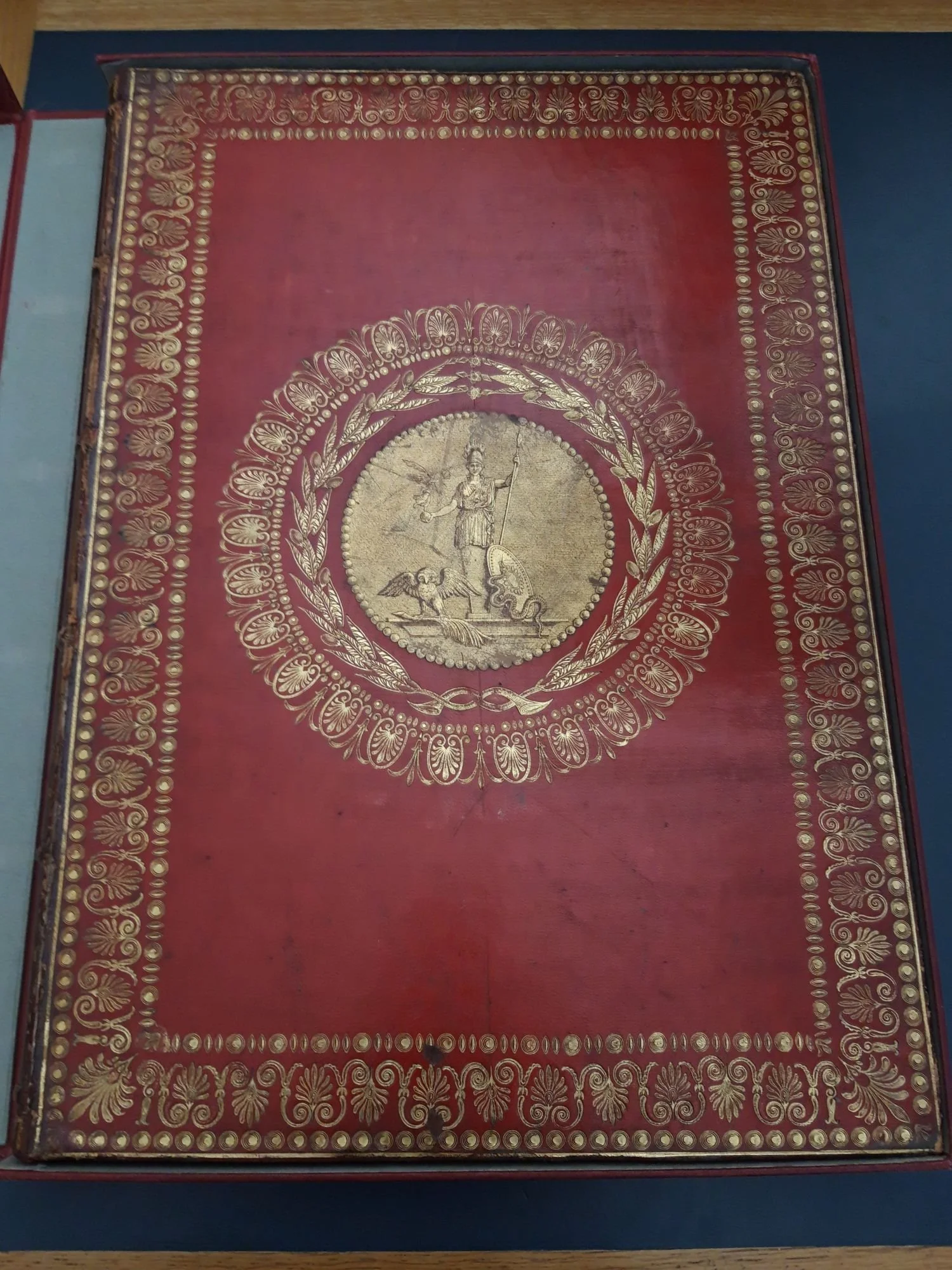 A gold embossed version of Antiquities of Athens