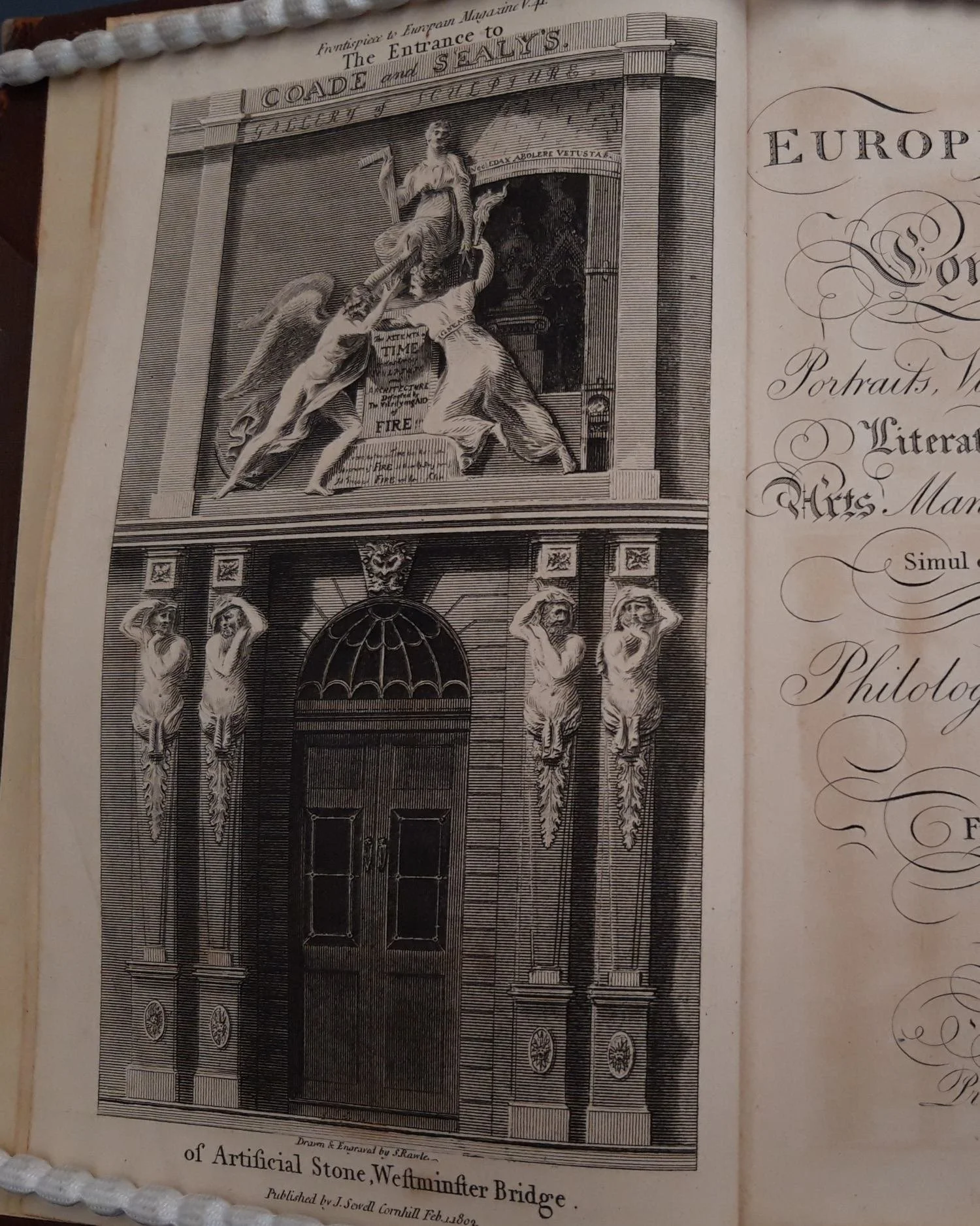 Print of Coade's Gallery façade